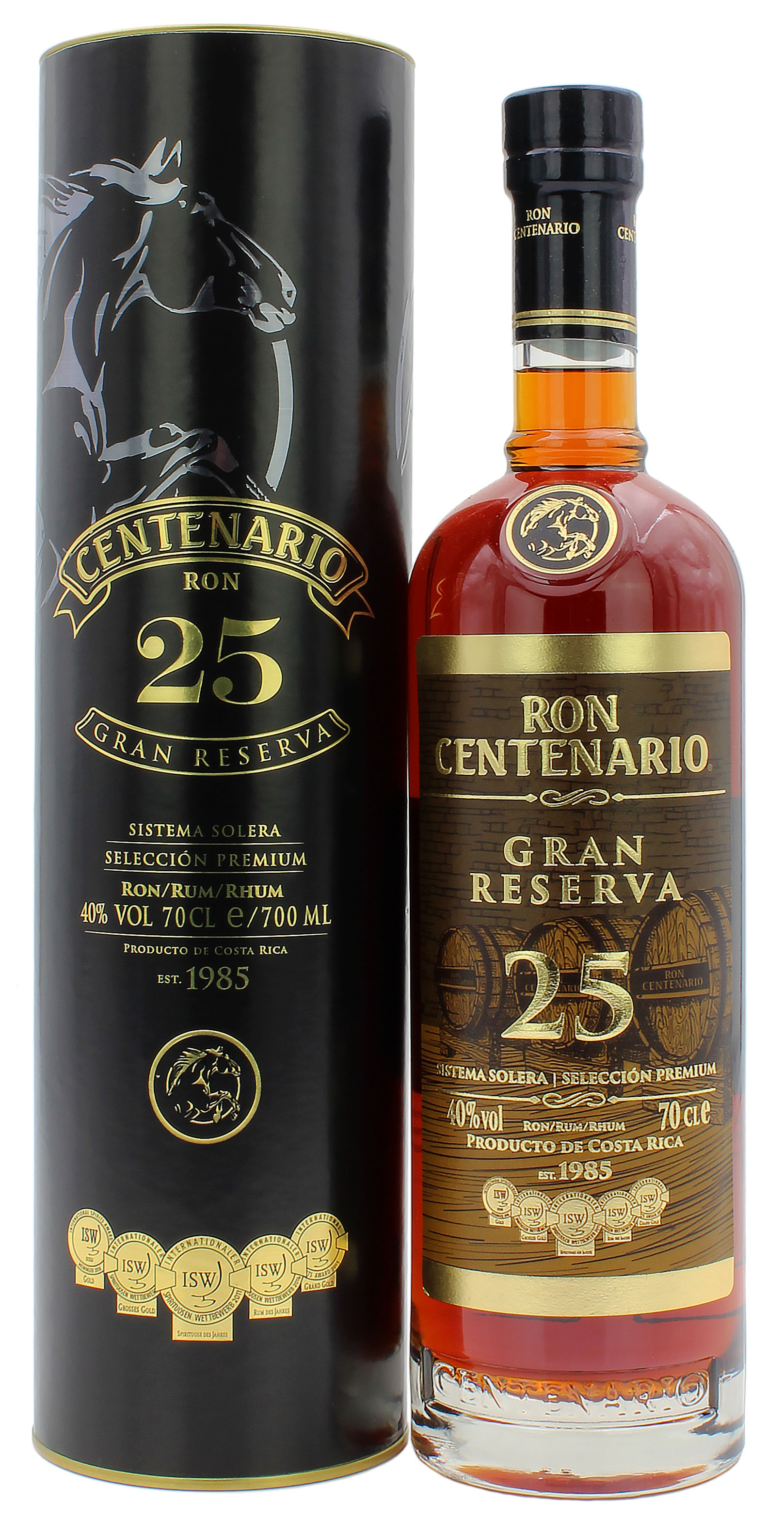 Ron Centenario Gran Reserva 25 Jahre 40.0% 0,7l
