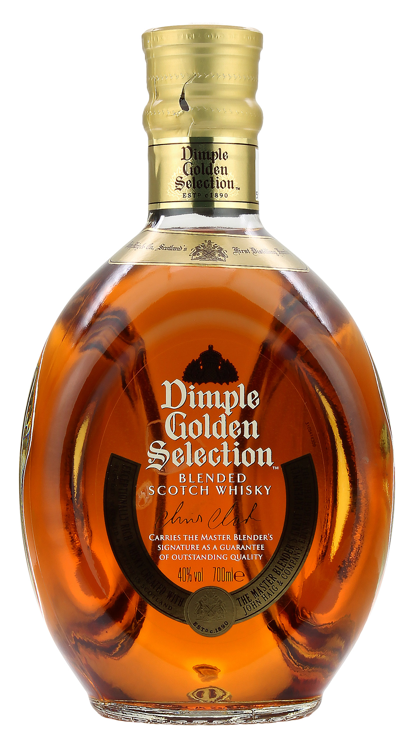 Dimple Golden Selection Blended Scotch Whisky 40.0% 0,7l