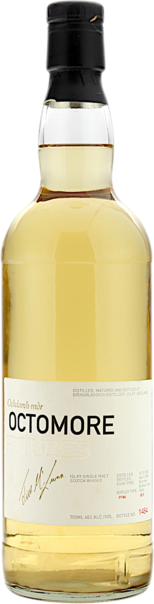 Octomore 5 Jahre 2002/2008 Future Bourbon / Buffalo Trace 46.0% 0,7l