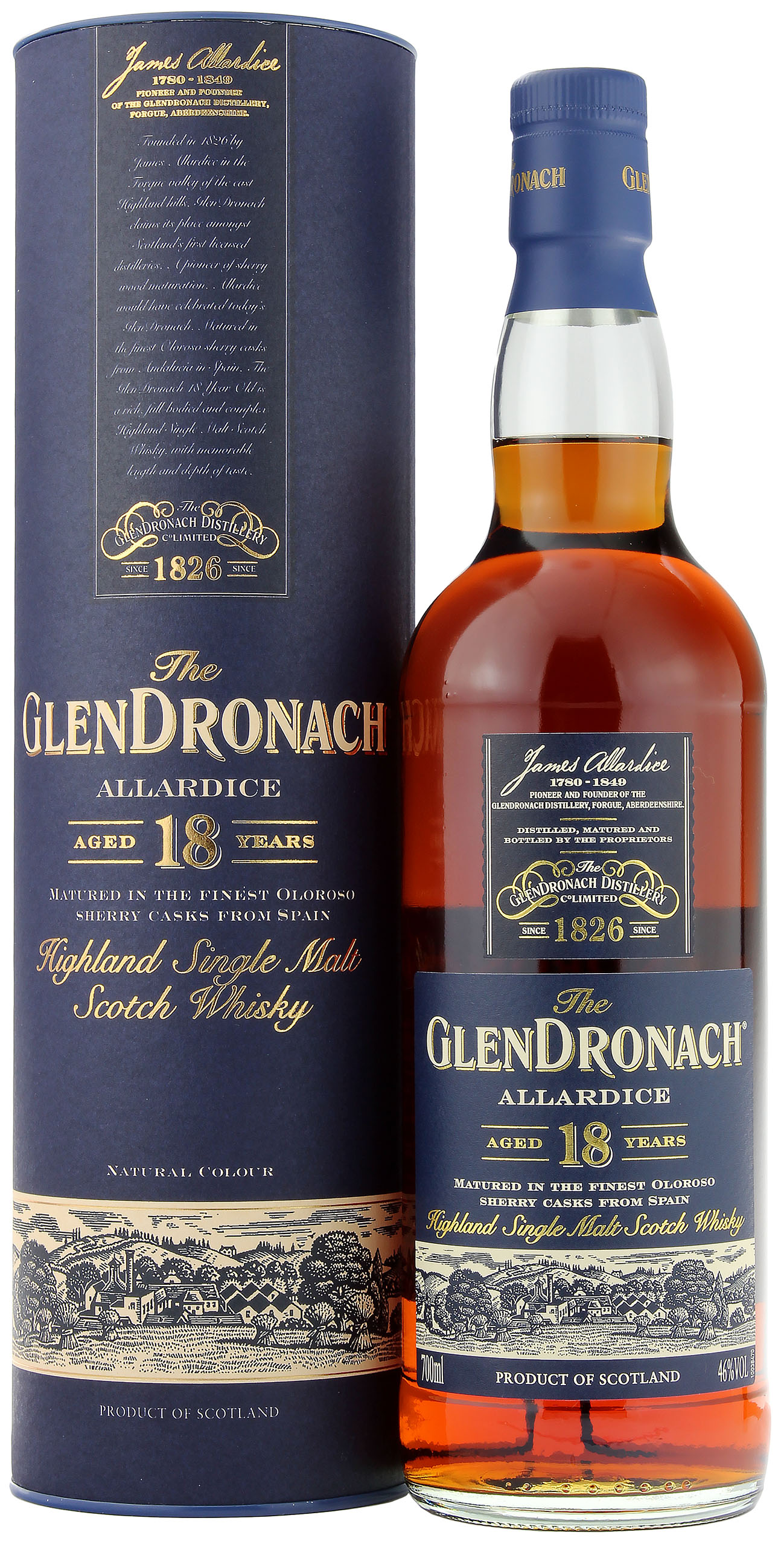 Glendronach Allardice 18 Jahre 46.0% 0,7l