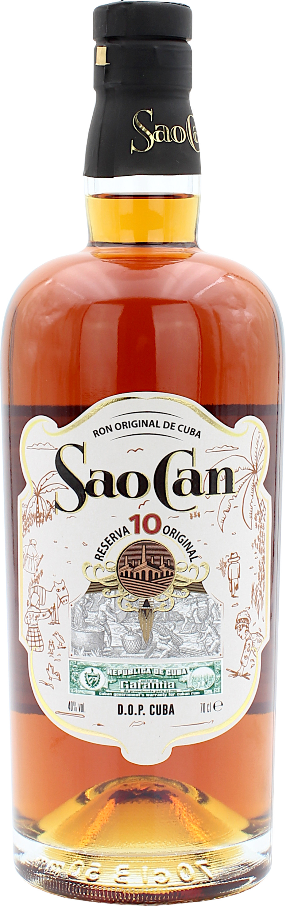 Ron Sao Can 10 Jahre Reserva 40.0% 0,7l