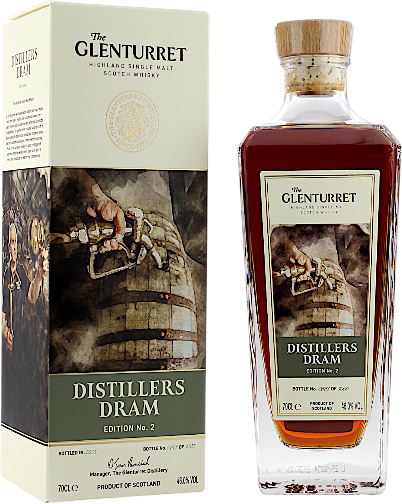 Glenturret Distillers Dram Edition No.2 46.0% 0,7l