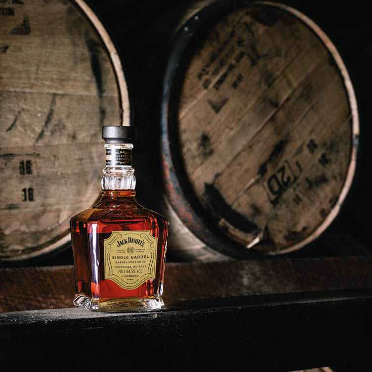 Jack Daniels Single Barrel vor Fässern