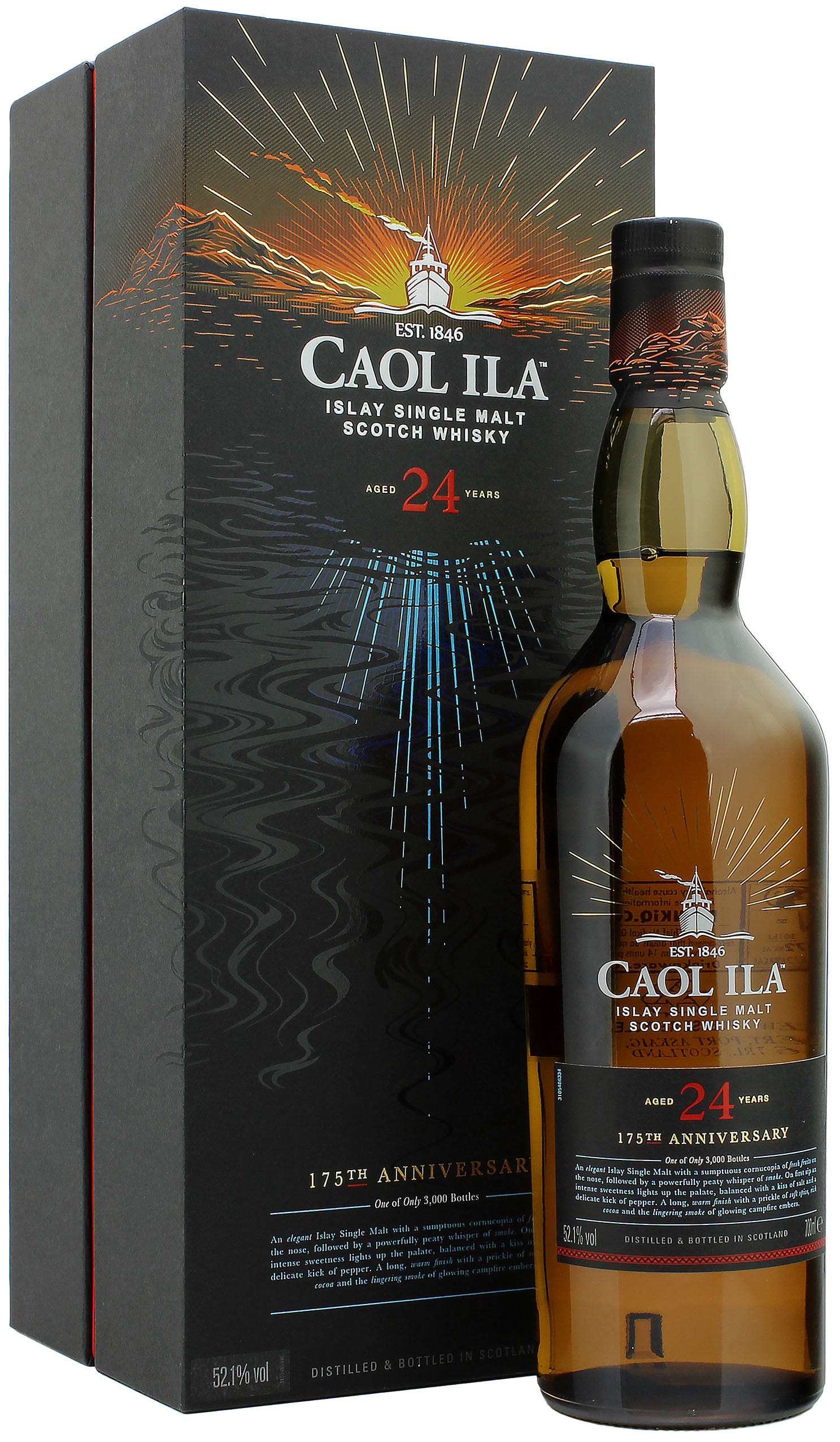 Caol Ila 24 Jahre 175th Anniversary Limited Edition 2021 52.1% 0,7l