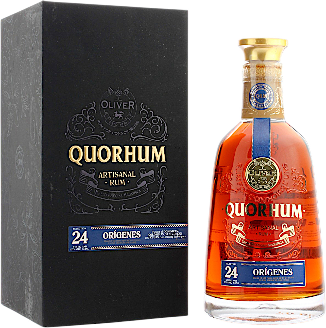 Ron Quorhum 24 Jahre Origenes Artisanal Rum 40.0% 0,7l