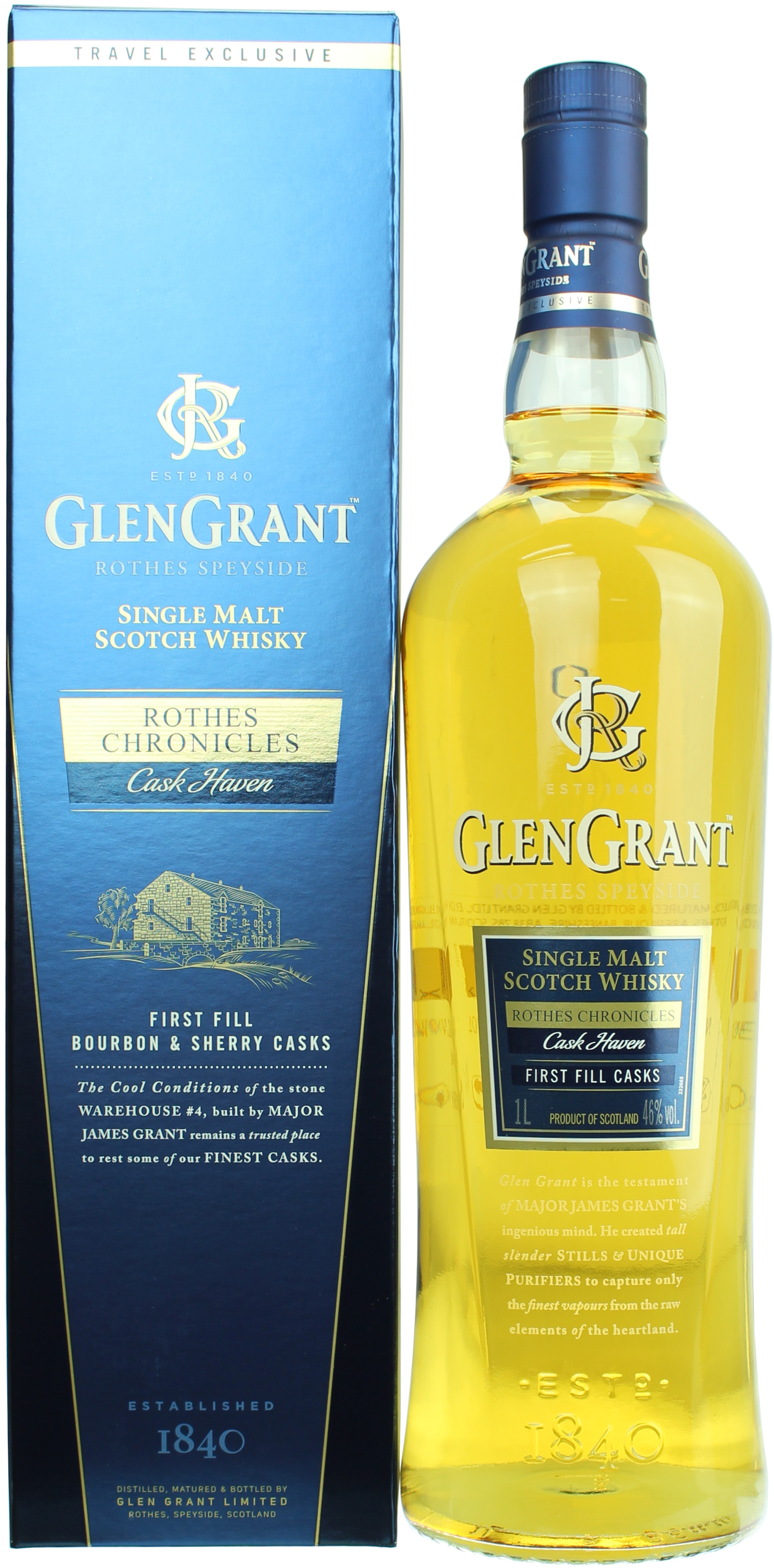 Glen Grant Cask Haven 46.0% 1 Liter
