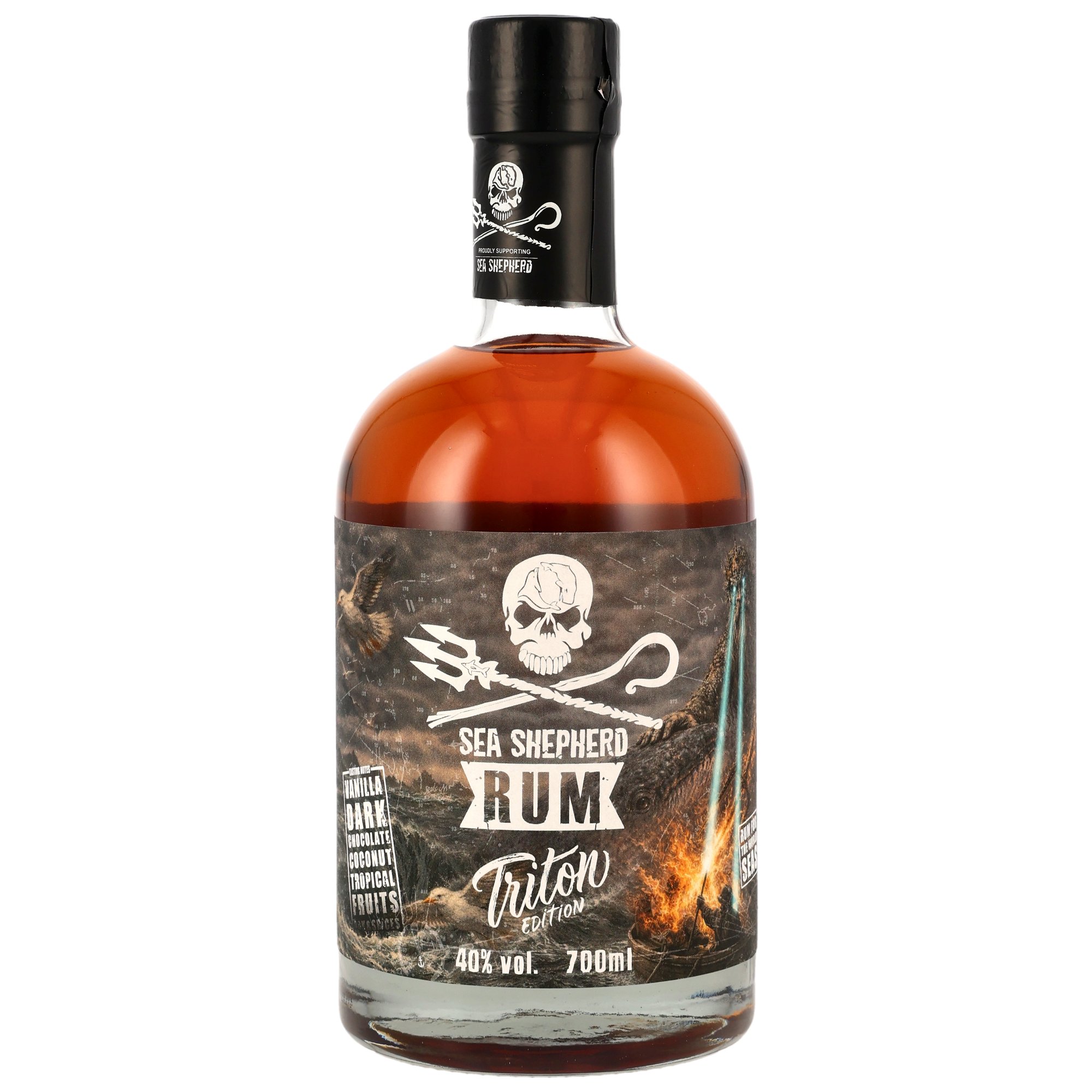 Sea Shepherd Rum Triton Edition 40.0% 0,7l