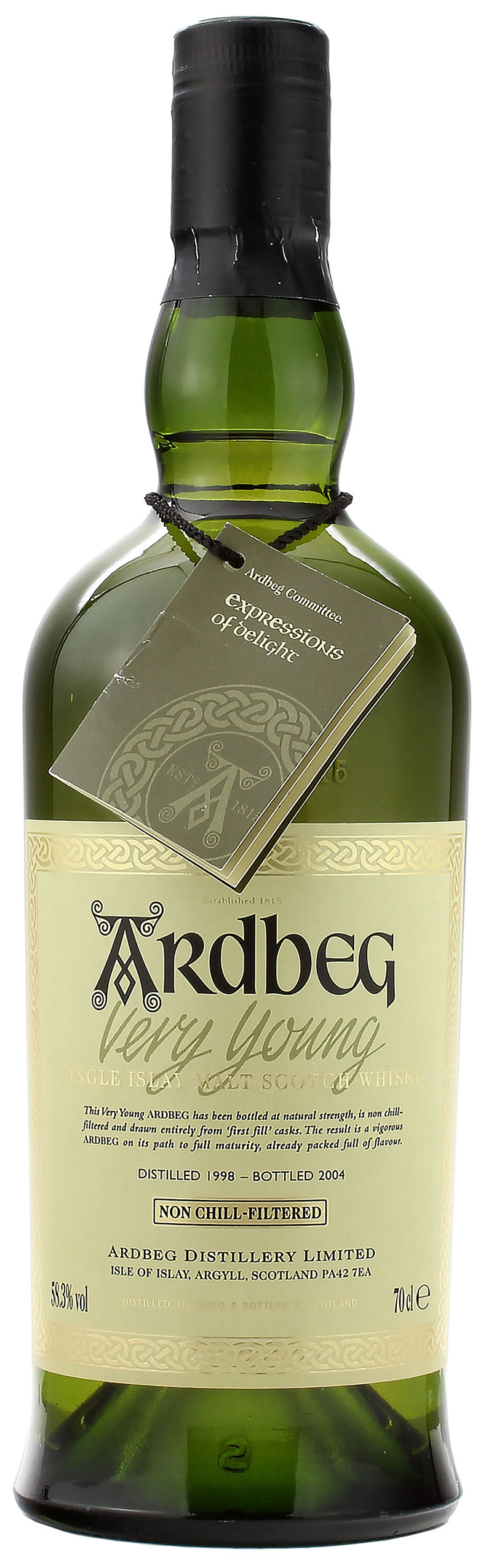 Ardbeg Very Young 2004 58.3% 0,7l