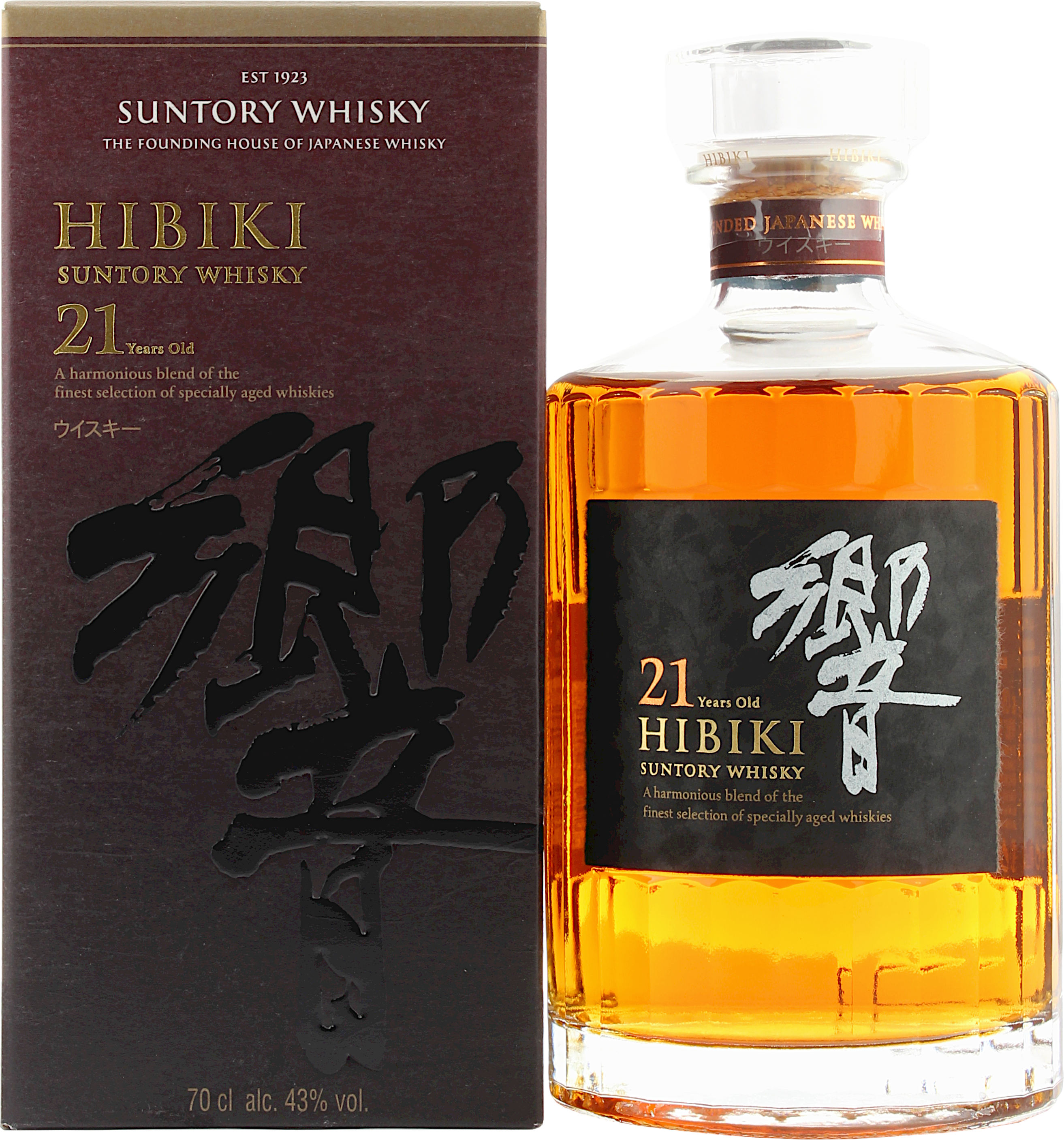 Suntory Hibiki 21 Jahre 43.0% 0,7l