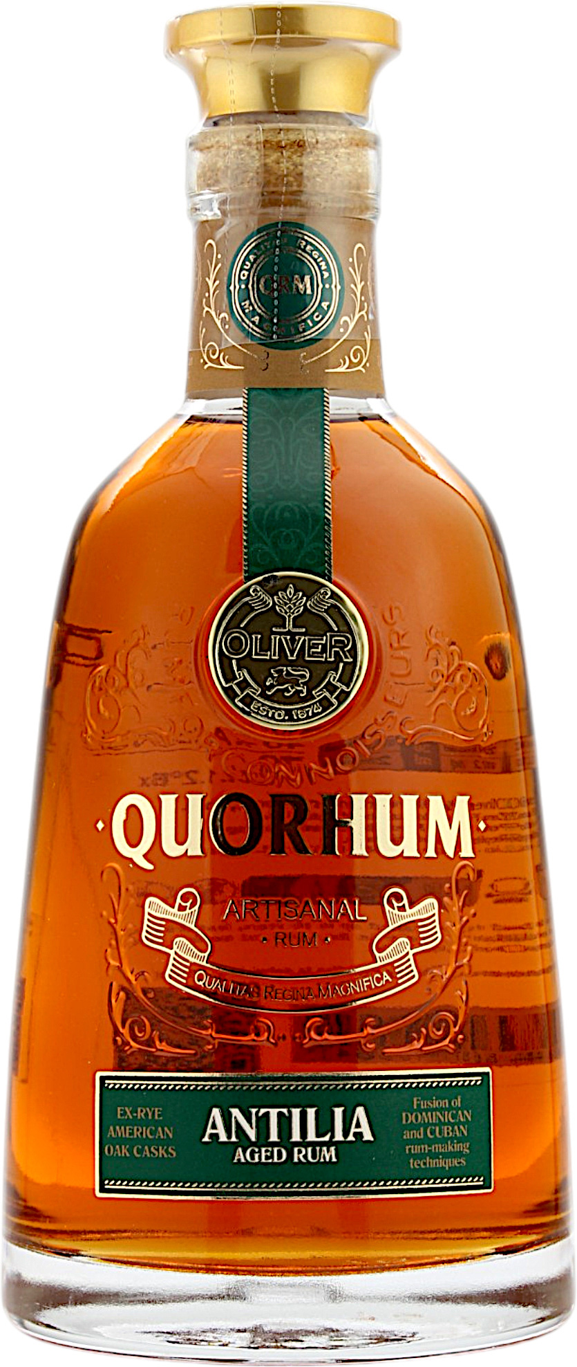 Ron Quorhum Antilla Aged Rum Artisanal Rum 40.0% 0,7l