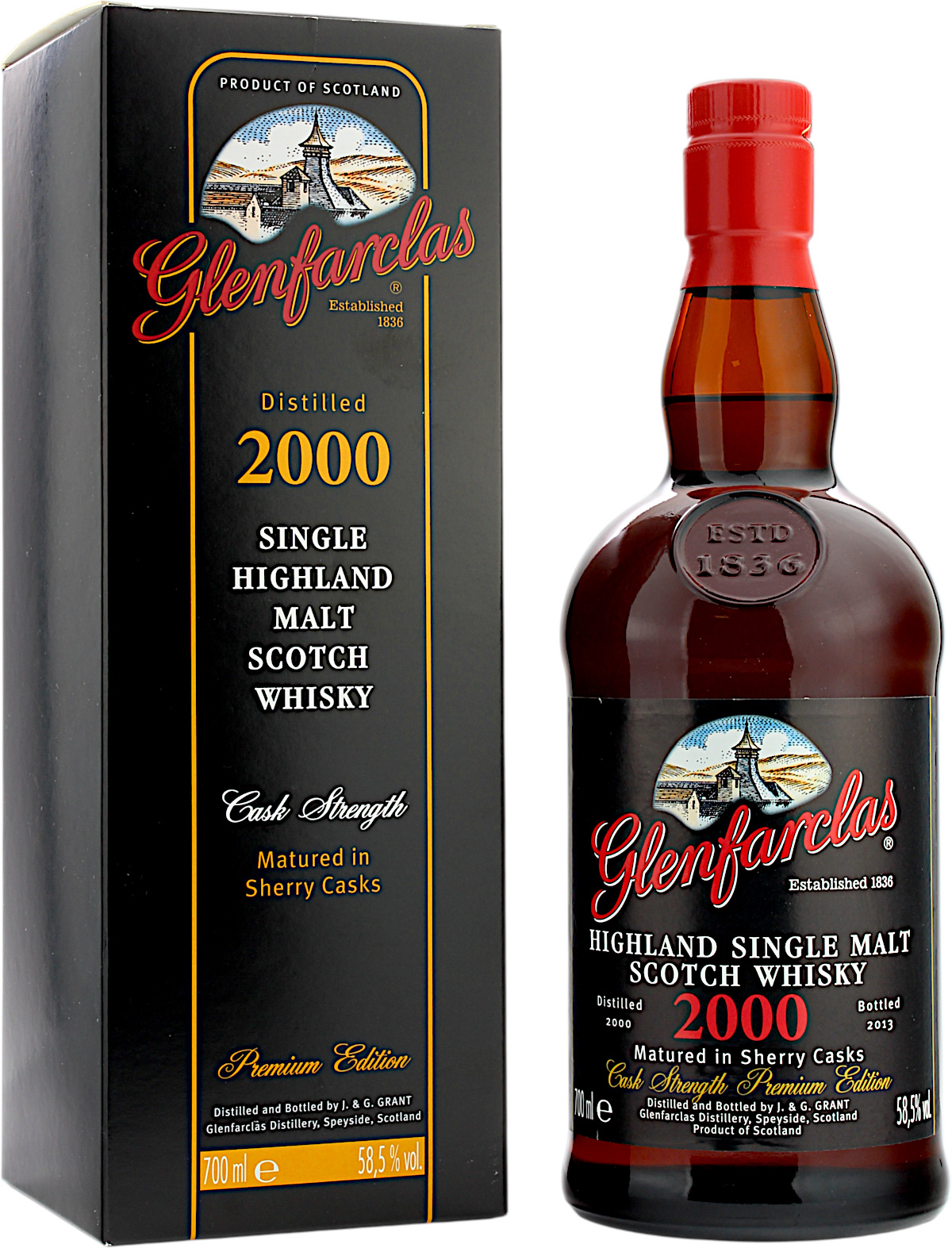 Glenfarclas 2000/2013 Cask Strength Premium Edition 58.5% 0,7l