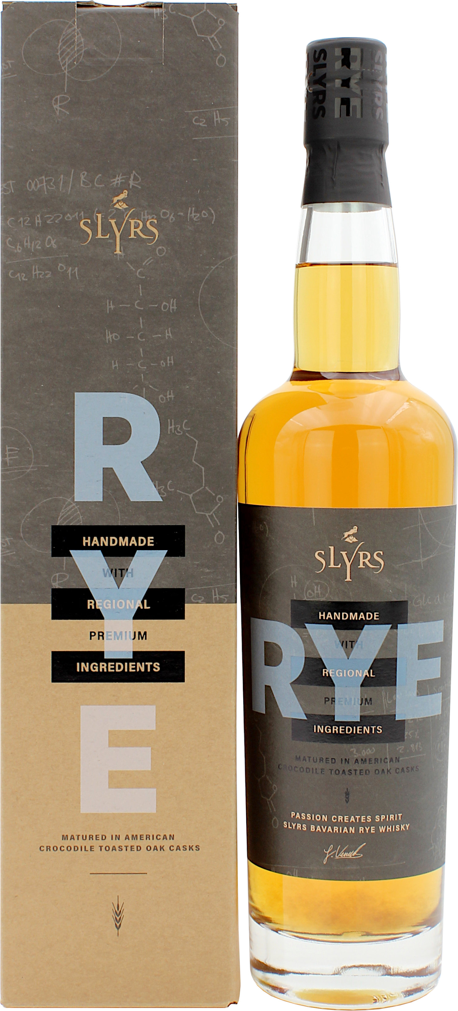 Slyrs Bavarian Rye Whisky (Deutschland) 41.0% 0,7l