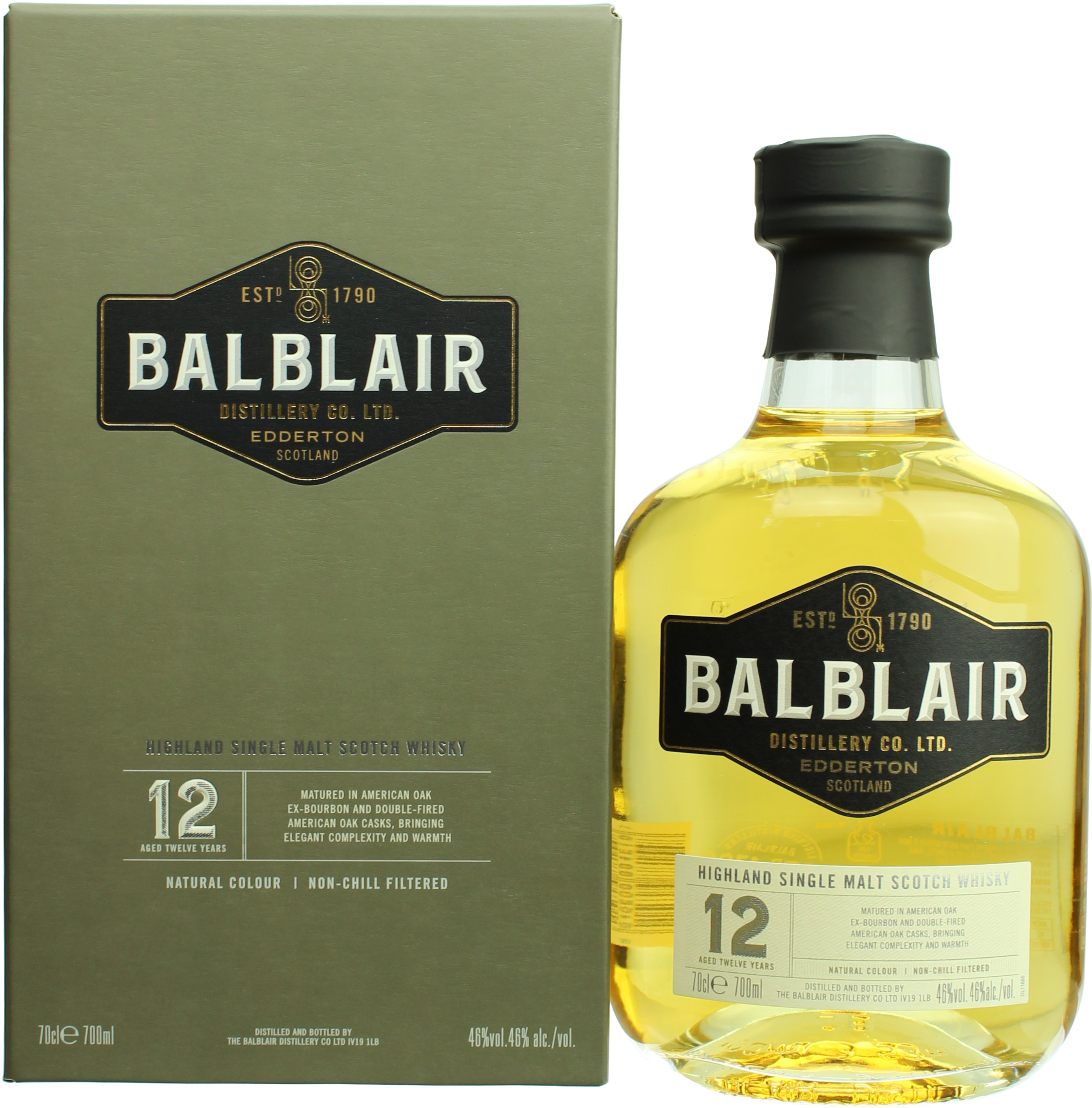 Balblair 12 Jahre 46.0% 0,7l