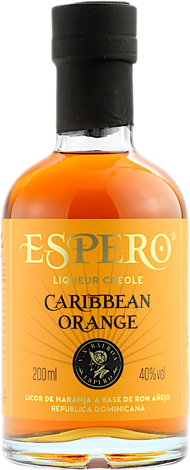 Ron Espero Caribbean Orange Liqueur Creole 40.0% 0,2l