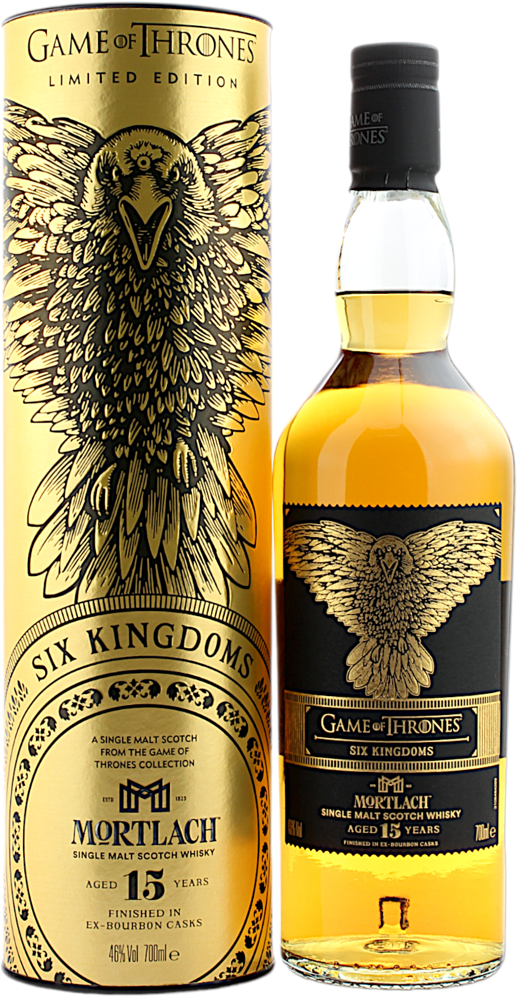 Mortlach 15 Jahre Six Kingdoms - Game of Thrones 46.0% 0,7l