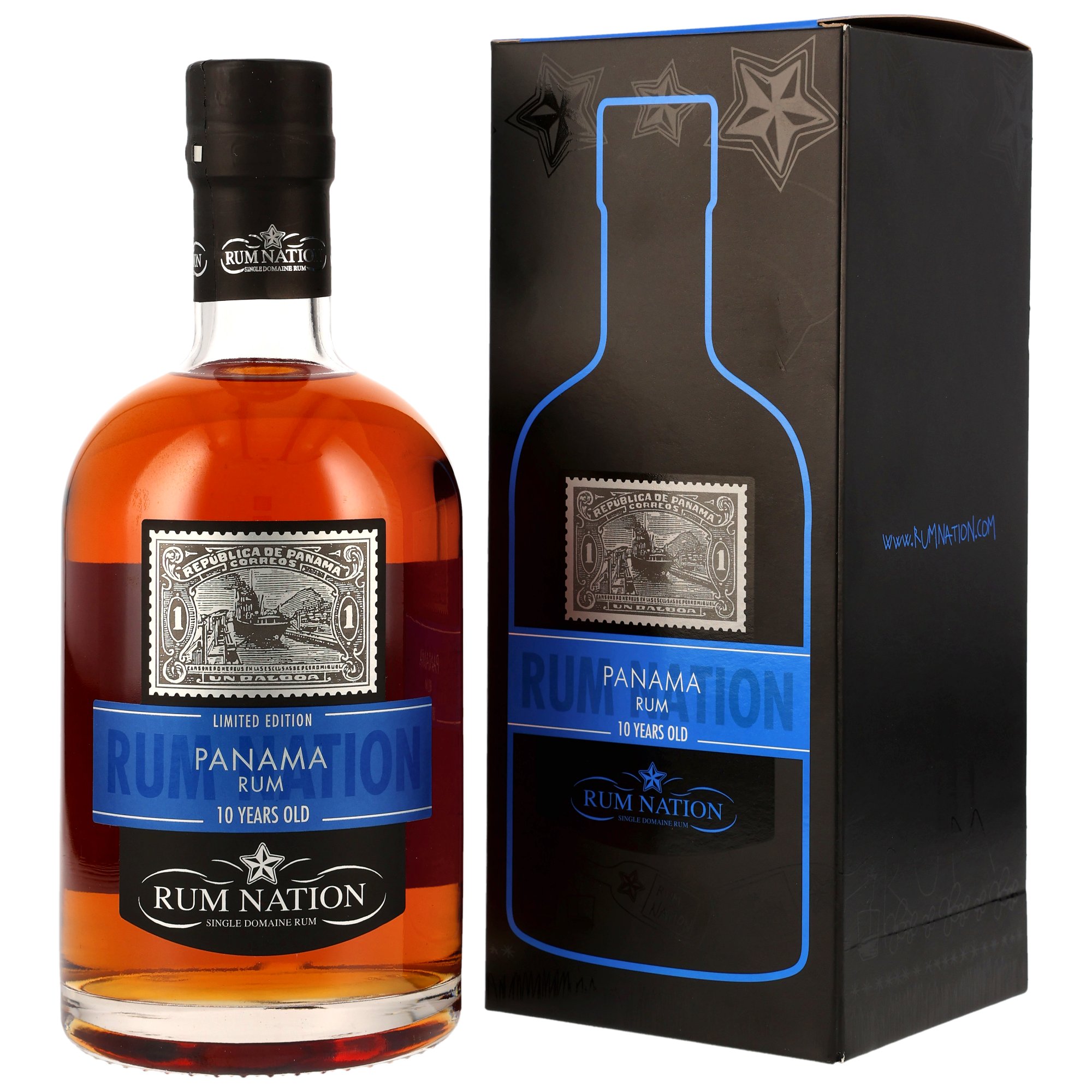 Rum Nation Panama 10 Jahre 40.0% 0,7l