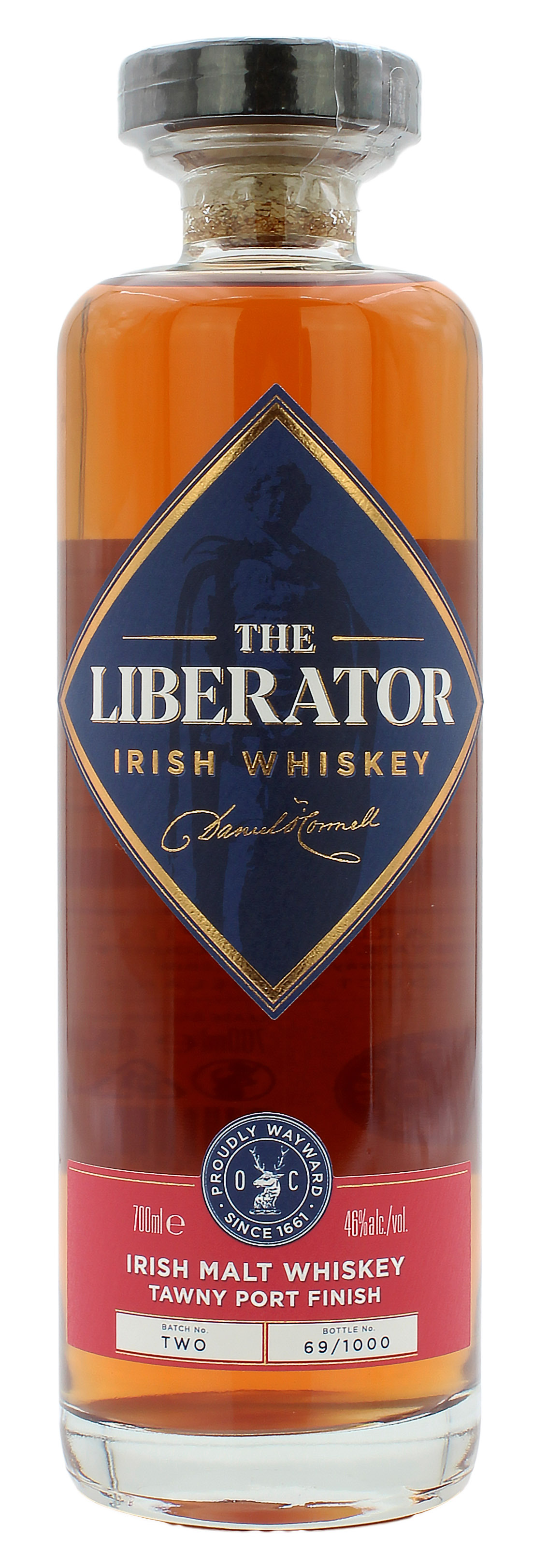 The Liberator Irish Whiskey Tawny Port Finish 46.0% 0,7l