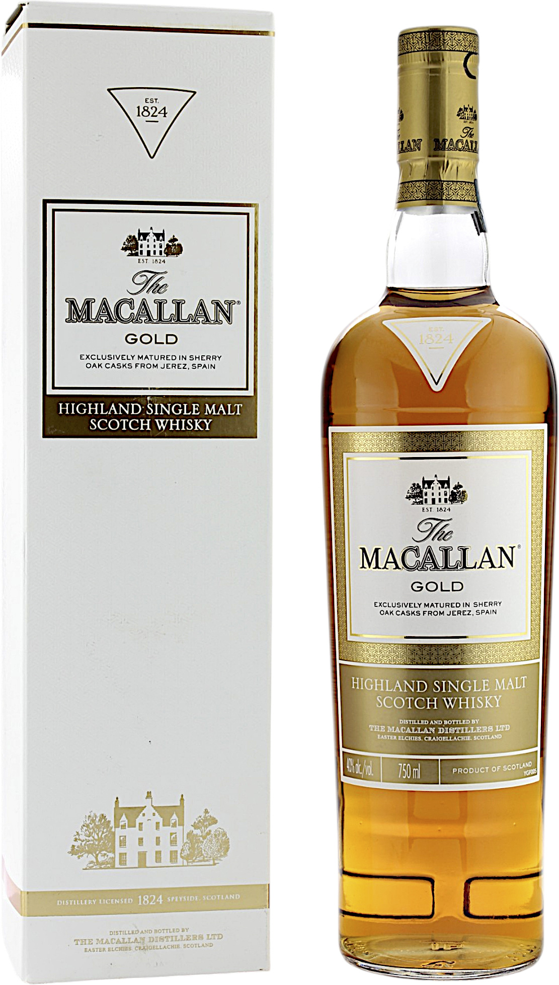 Macallan Gold The 1824 Series 40.0% 0,75l