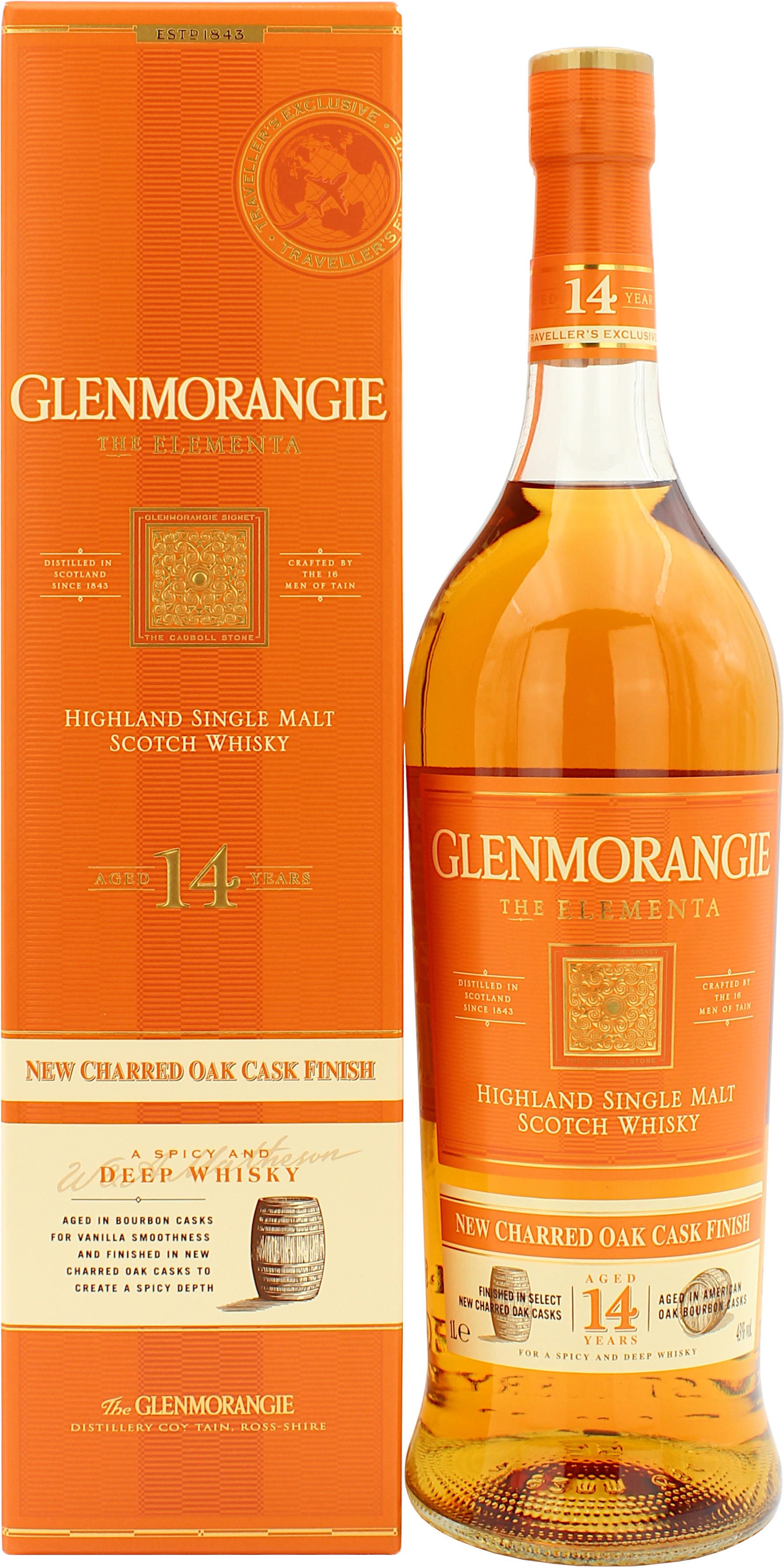 Glenmorangie 14 Jahre The Elementa 43.0% 1 Liter