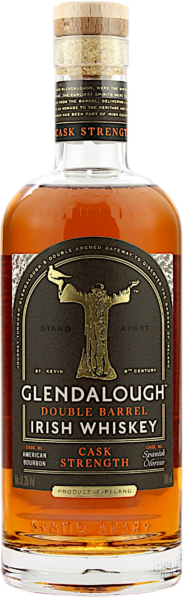 Glendalough Double Barrel Cask Strength 61.3% 0,7l