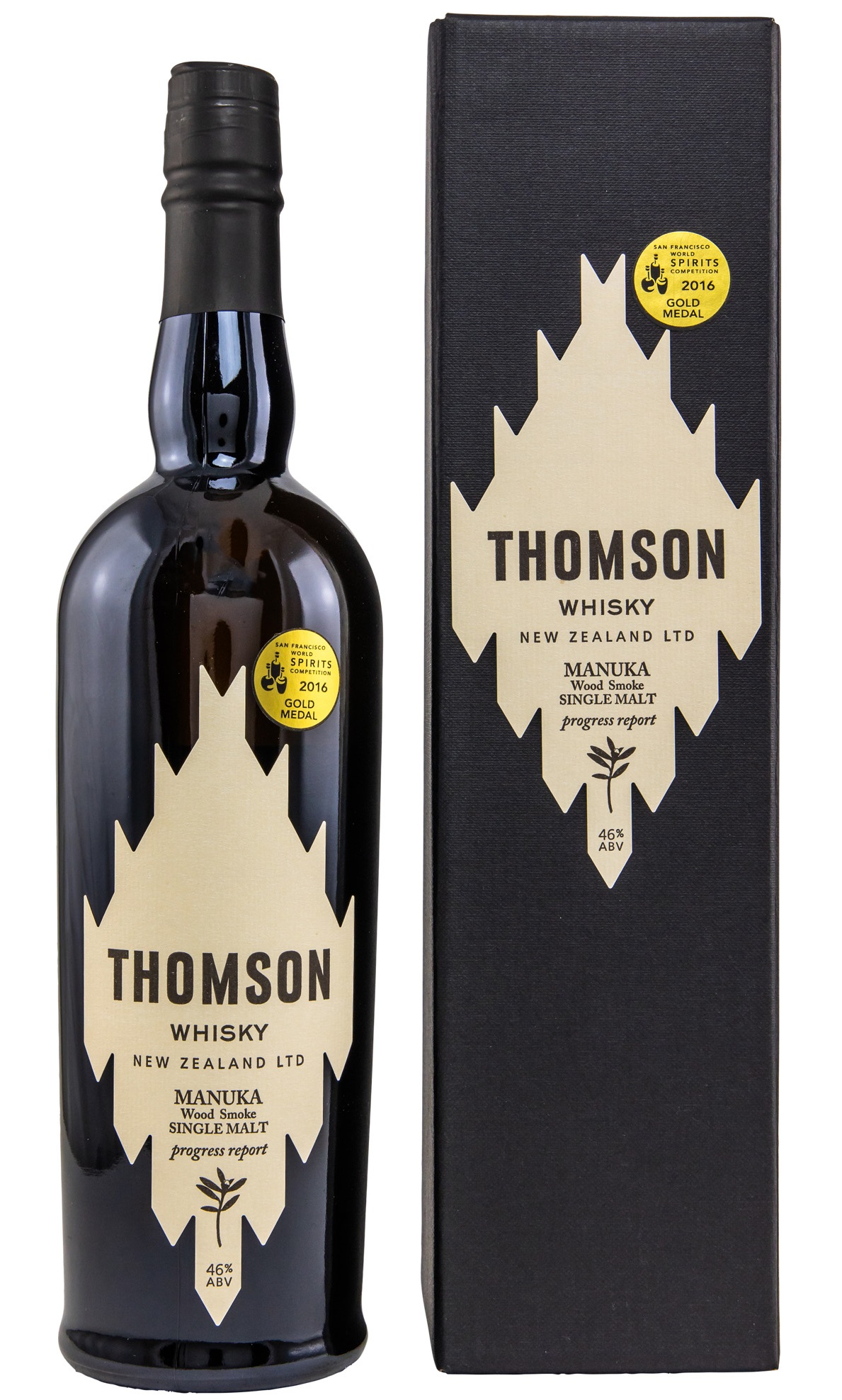 Thomson New Zealand Single Malt Manuka Smoke 46.0% 0,7l