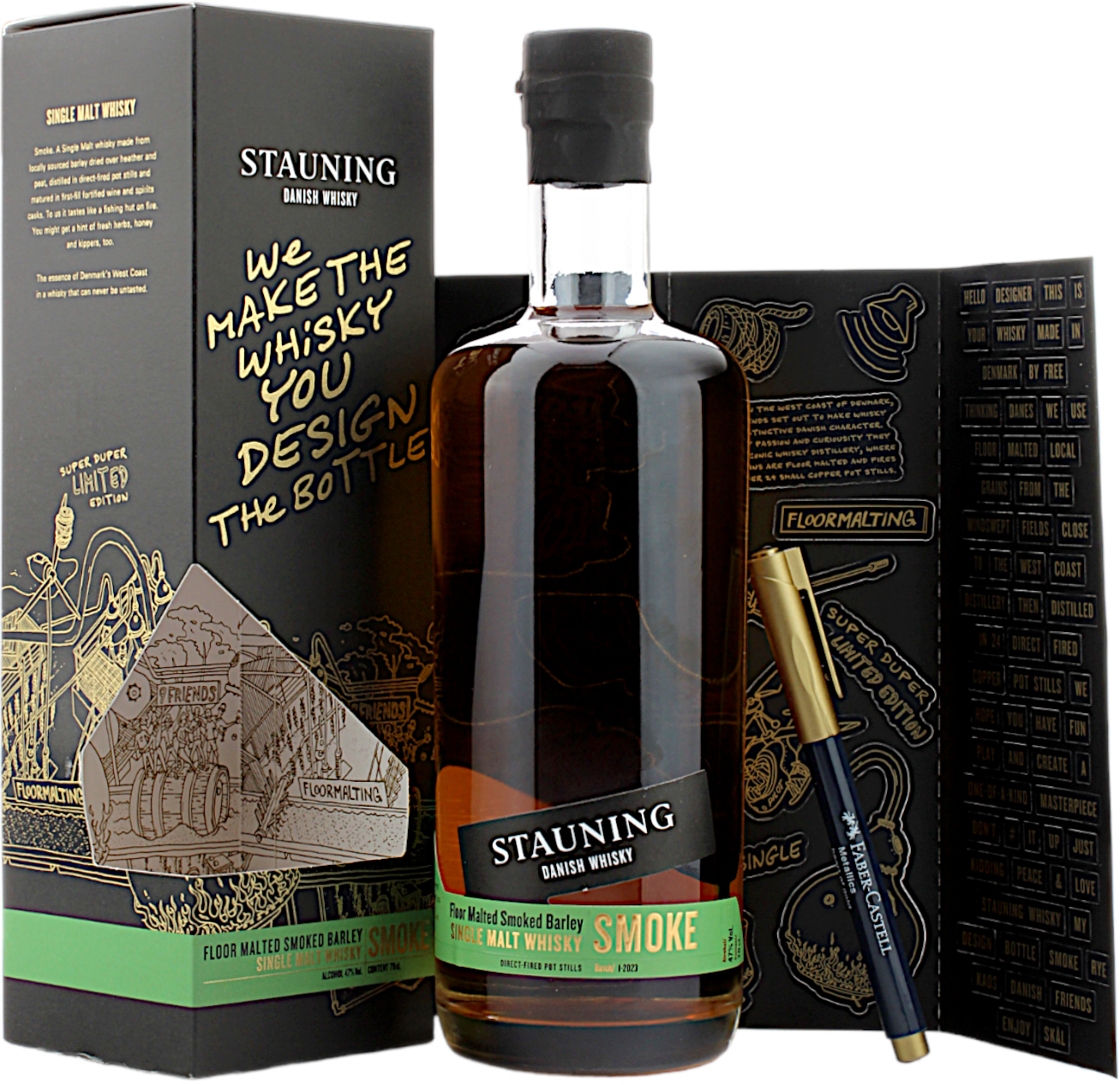 Stauning Smoke DIY Batch 1-2023 Single Malt Whisky 47.0% 0,7l