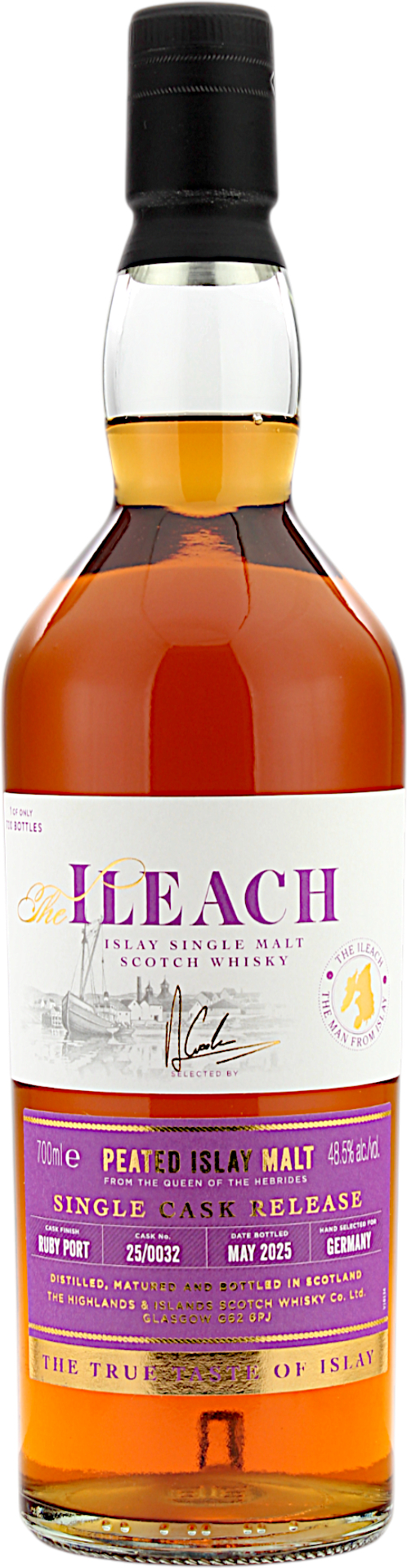 Ileach Ruby Port Single Cask Release 2025 Germany 48.5% 0,7l