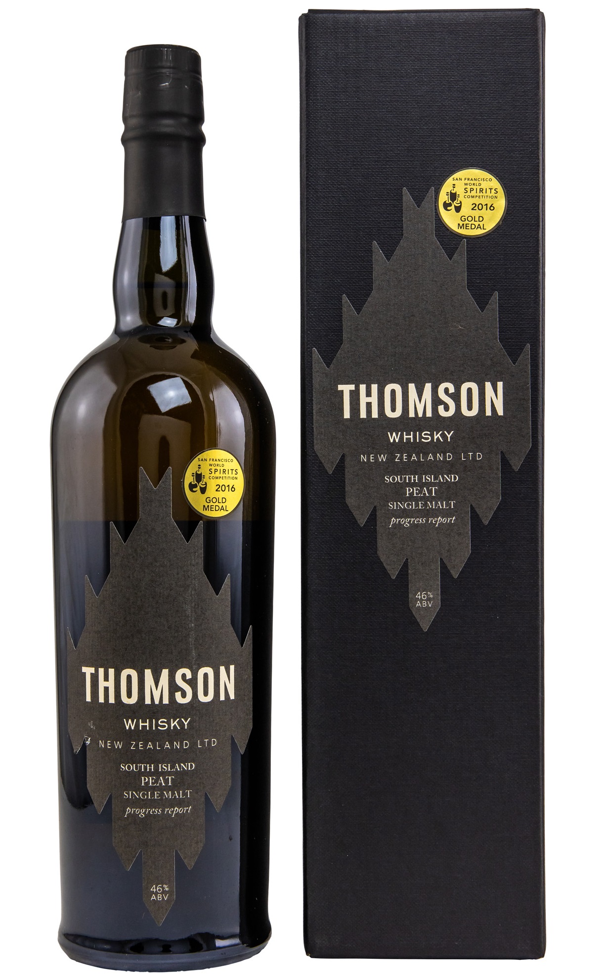 Thomson New Zealand Single Malt South Island Peat 46.0% 0,7l