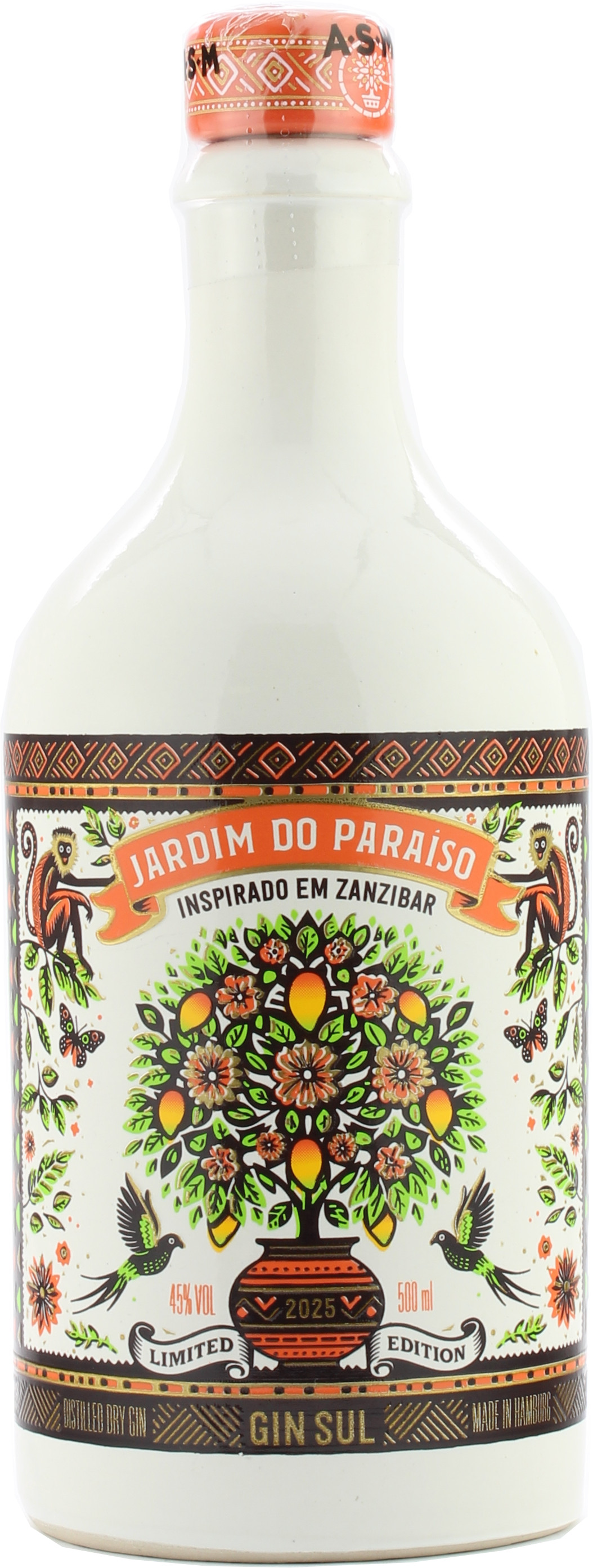 Gin Sul Zanzibar Jardim Do Paraiso Limited Edition 2025 45.0% 0,5l