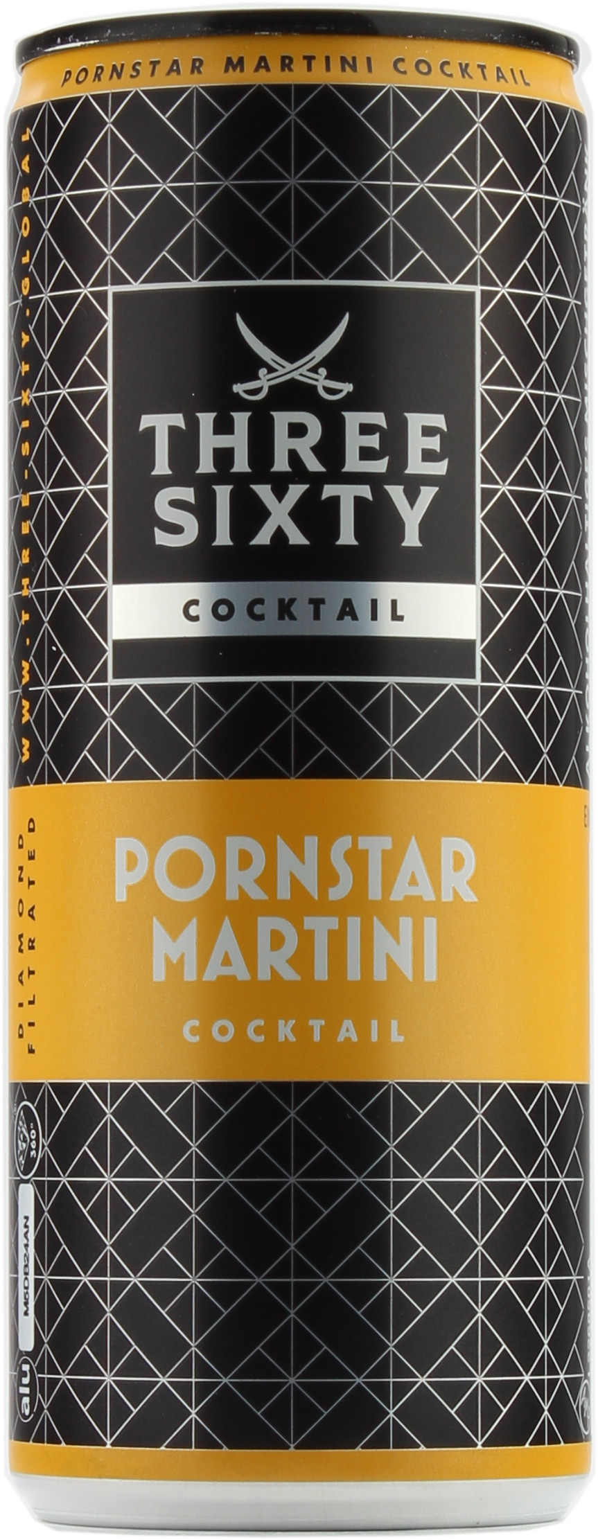 THREE SIXTY Pornstar Martini Cocktail 10.0% 250ml