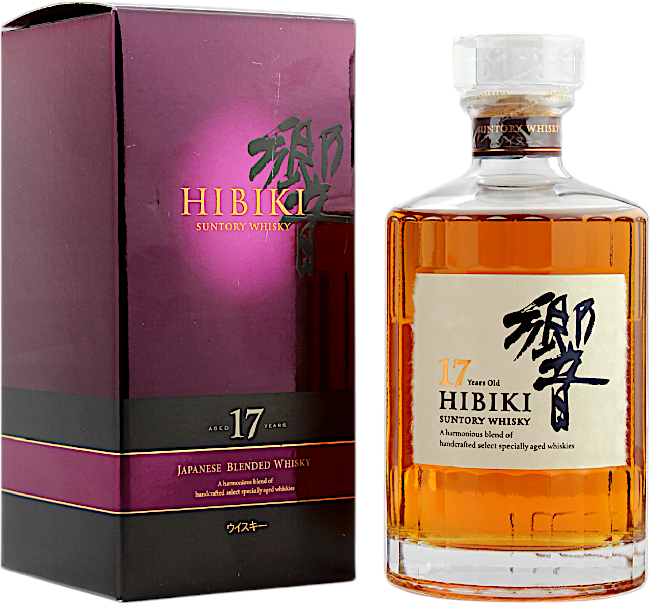 HIBIKI 17年 ウイスキー 赤色パッケージ HIBIKI 17年 ウイスキー 赤色パッケージ