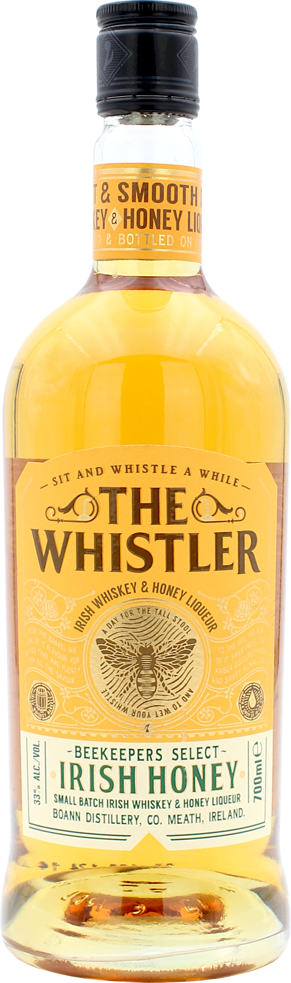 The Whistler Beekeepers Select Irish Honey Liqueur 33.0% 0,7l The Whistler Beekeepers Select Irish Honey Liqueur 33.0% 0,7l