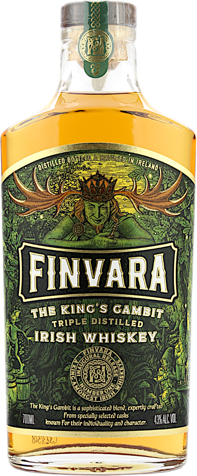 Finvara Irish Whiskey The Kings Gambit 43.0% 0,7l