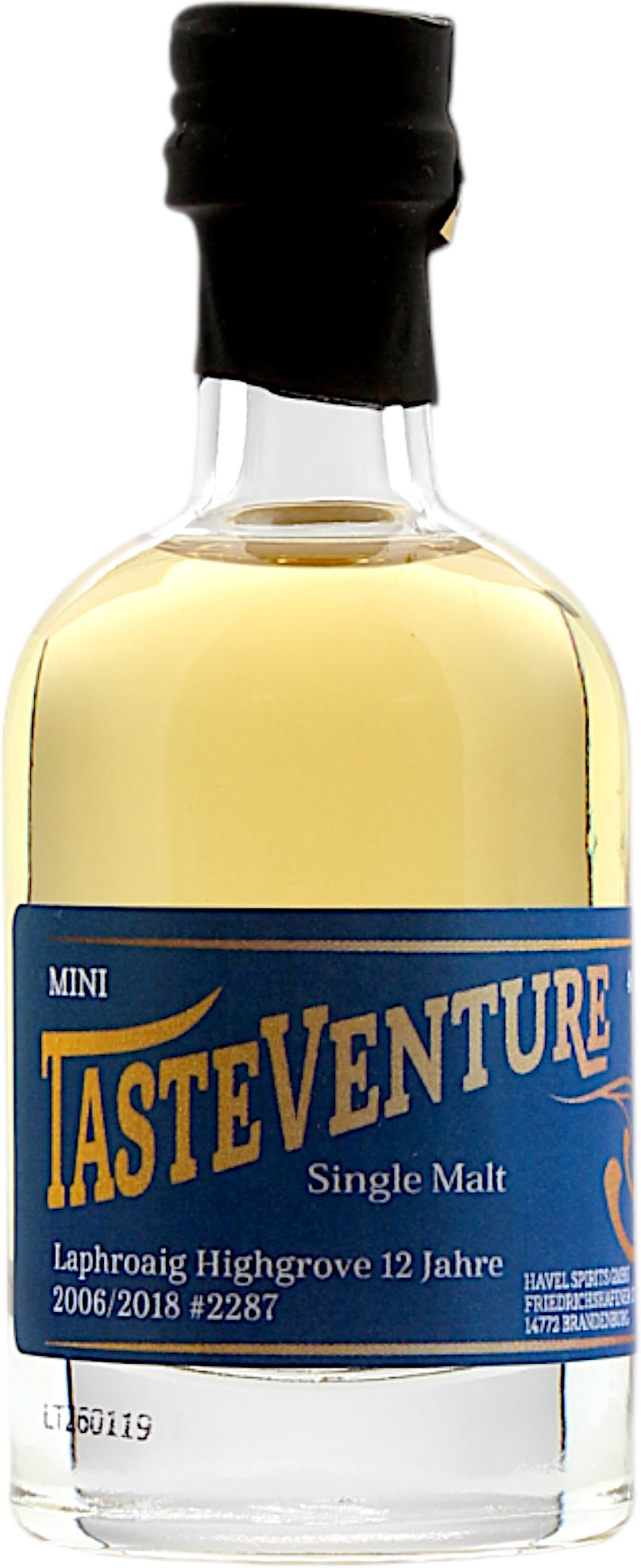 Miniatur Laphroaig Highgrove 12 Jahre 2006/2018 #2287 Tasteventure 46.0% 0,05l