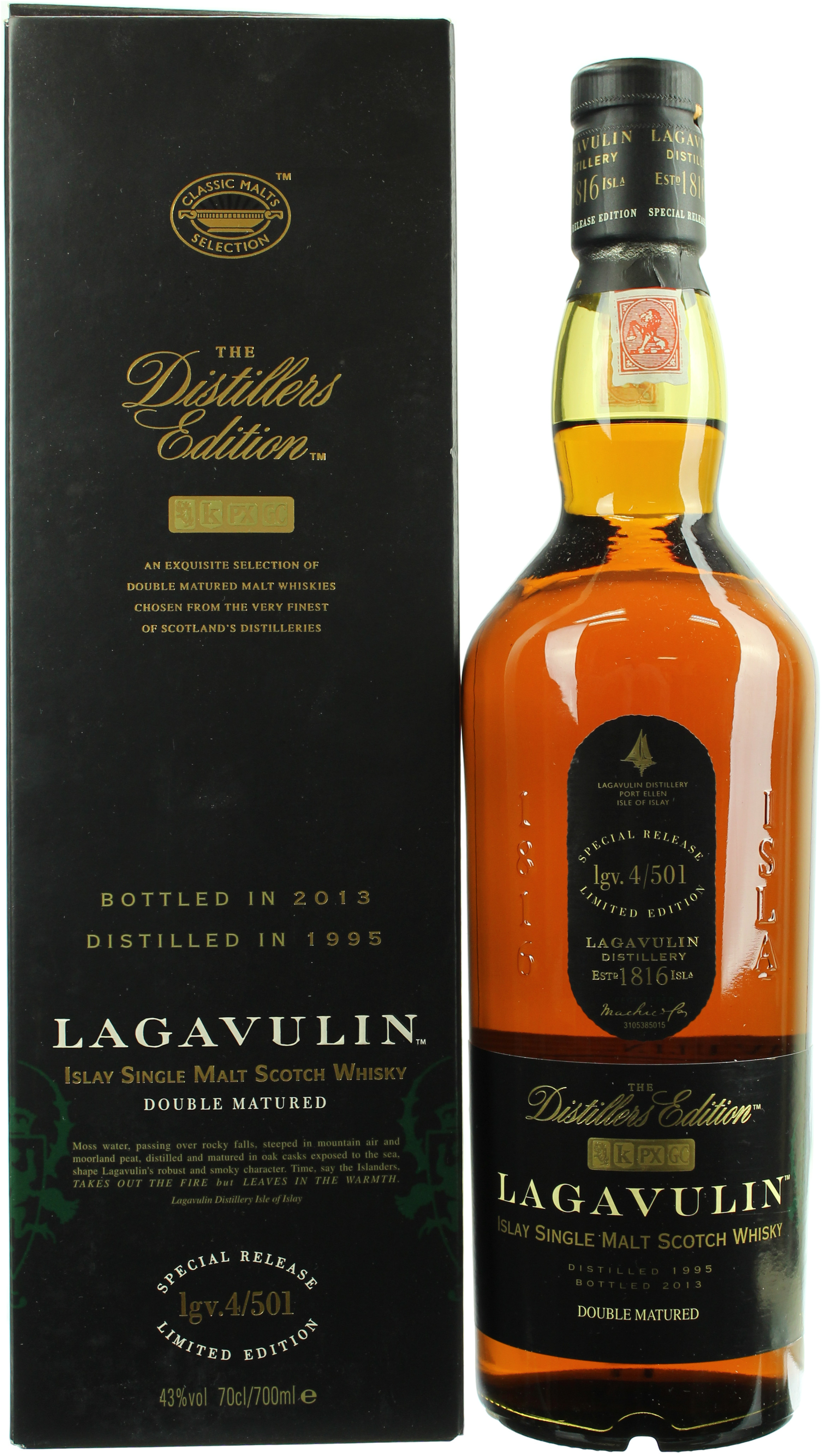 Lagavulin Distillers Edition 1995/2013 43.0% 0,7l