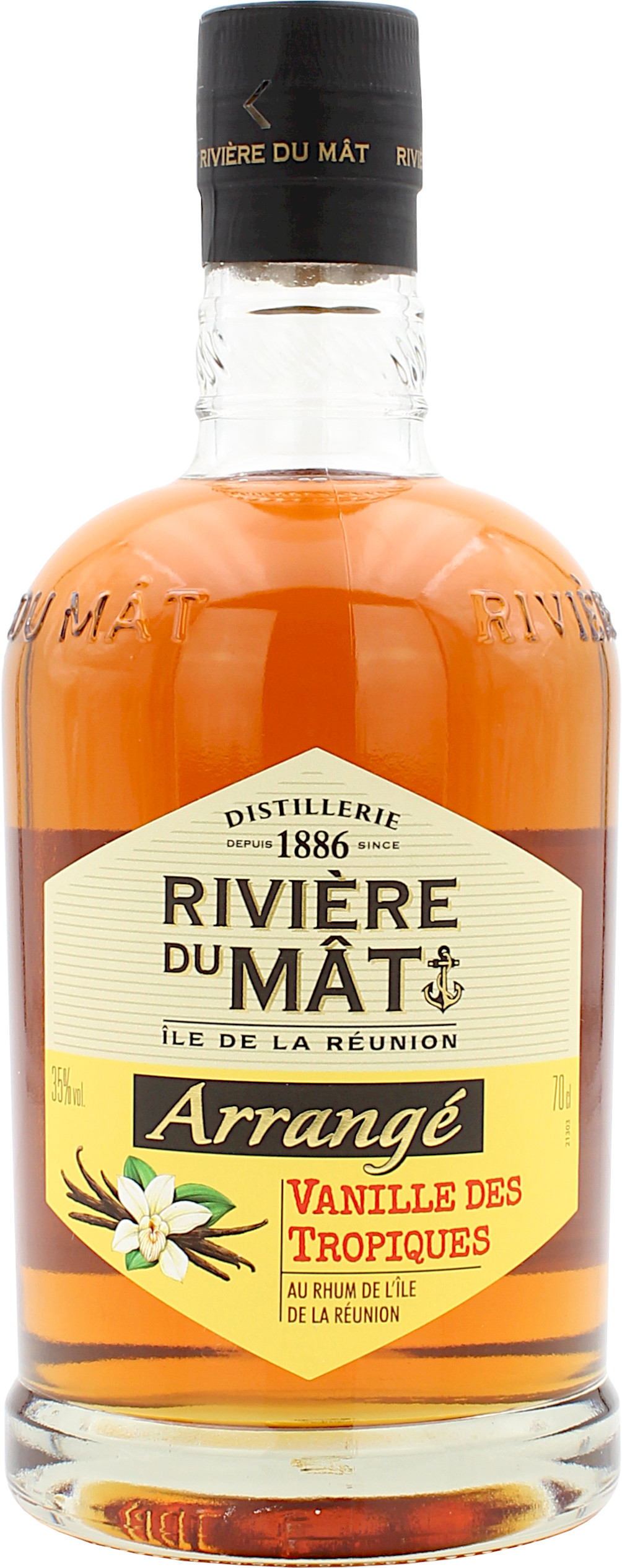 Rivière du Mât Arrangé Rhum Vanille des Tropiques 35.0% 0,7l