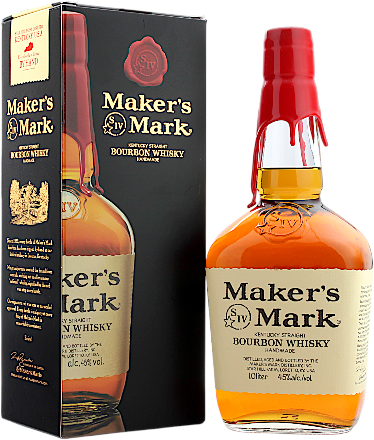 Maker's Mark Red Seal in Geschenkverpackung 45.0% 1 Liter
