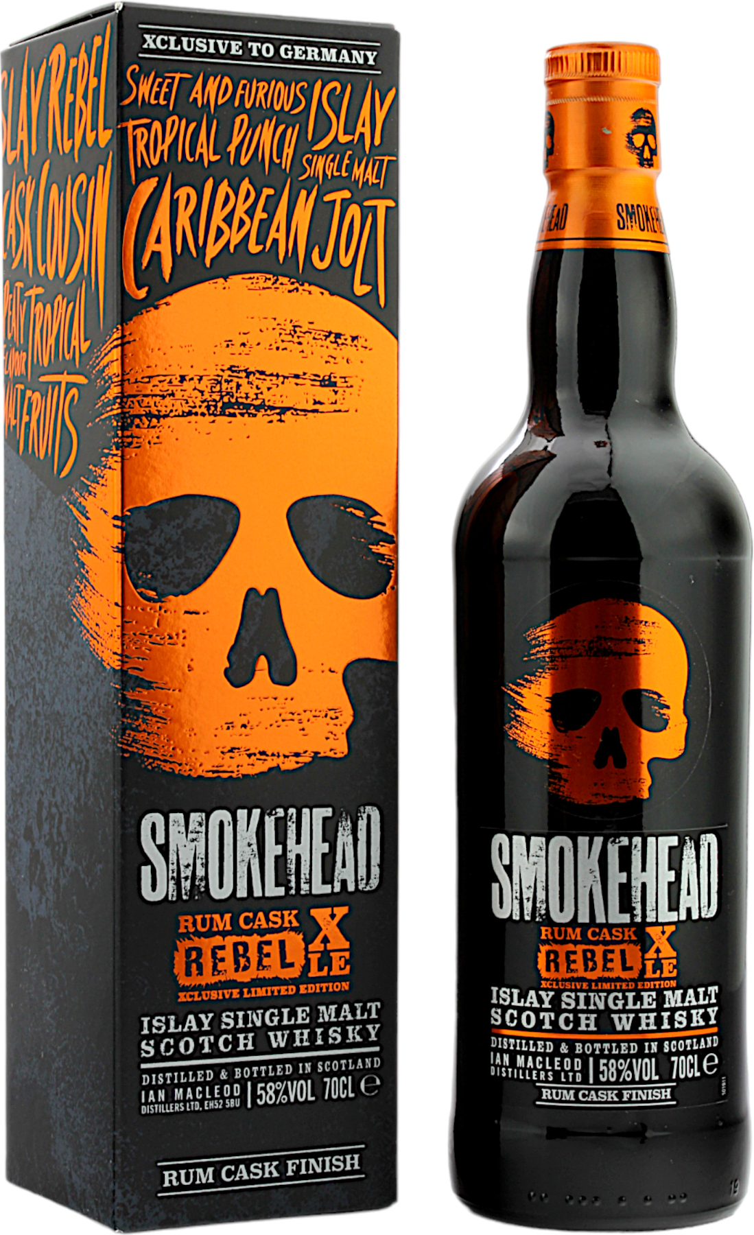 Smokehead Rum Rebel XLE Limited Edition 58.0% 0,7l