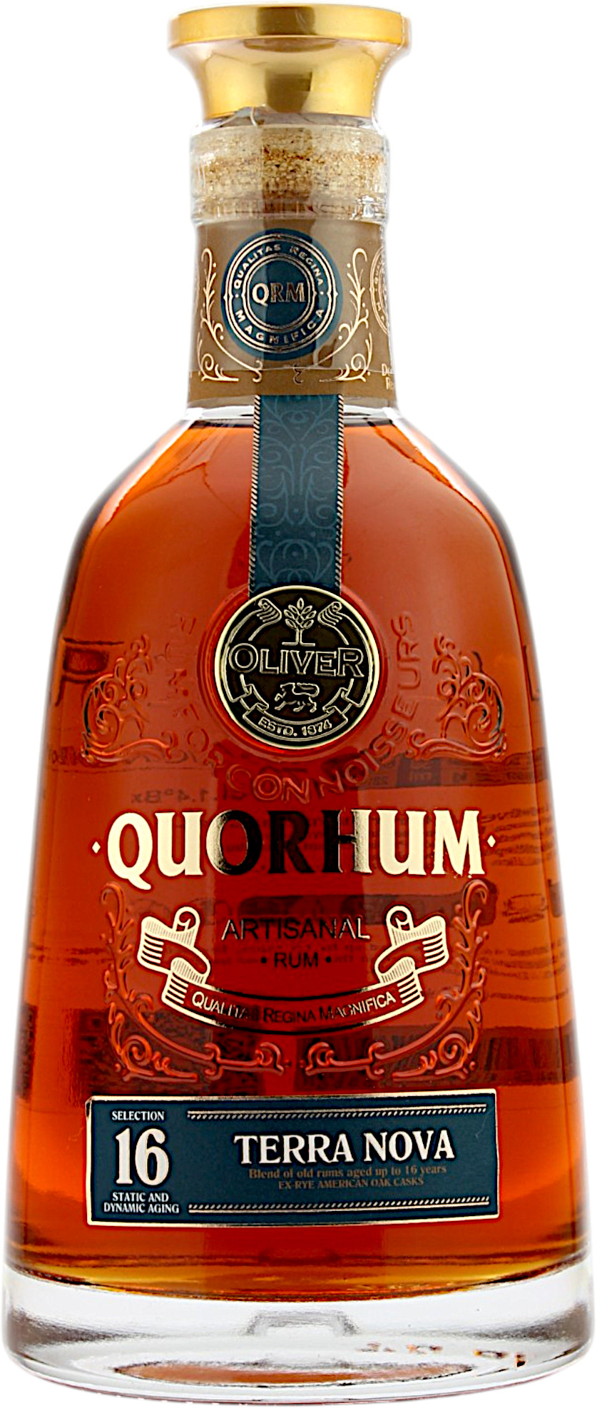 Ron Quorhum 16 Jahre Terra Nova Artisanal Rum 40.0% 0,7l