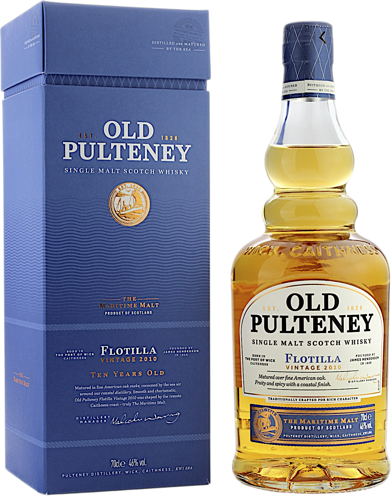 Old Pulteney Flotilla Vintage 2010 46.0% 0,7l