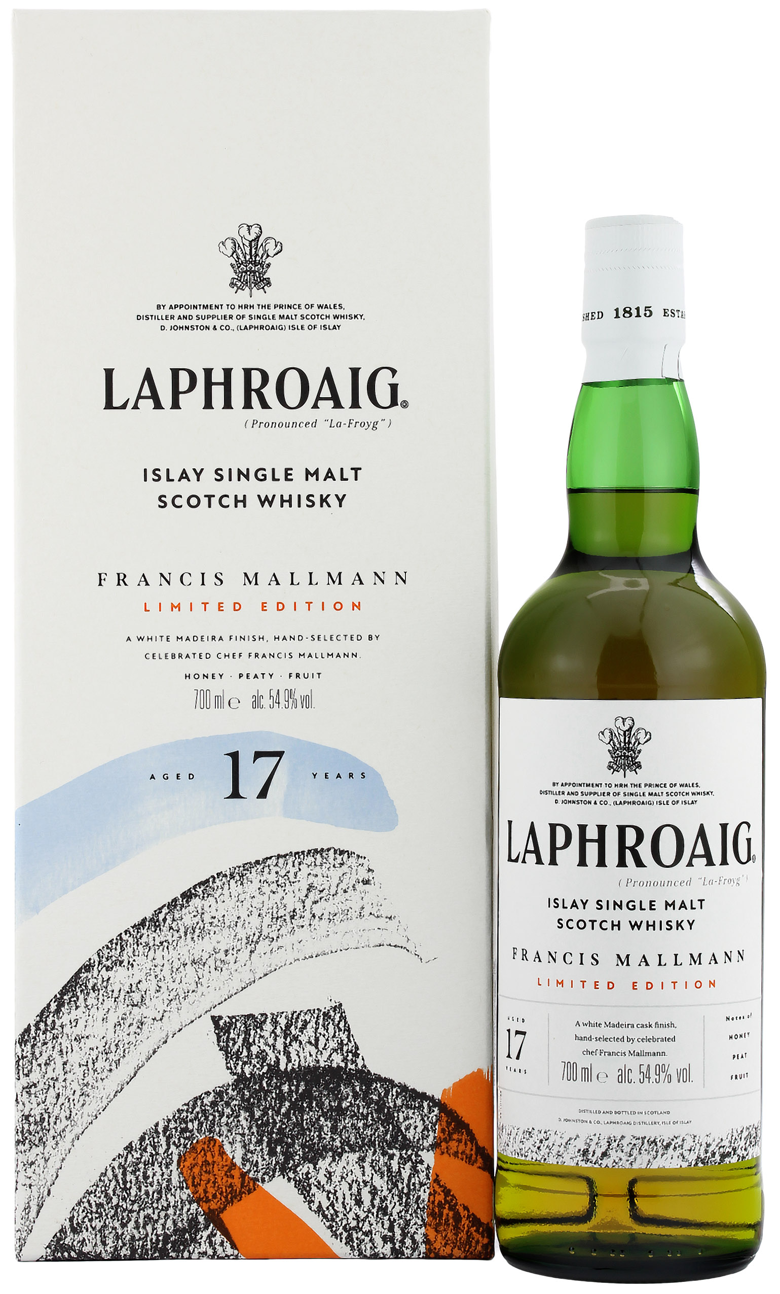 Laphroaig 17 Jahre Single Cask Francis Mallmann 54.9% 0,7l