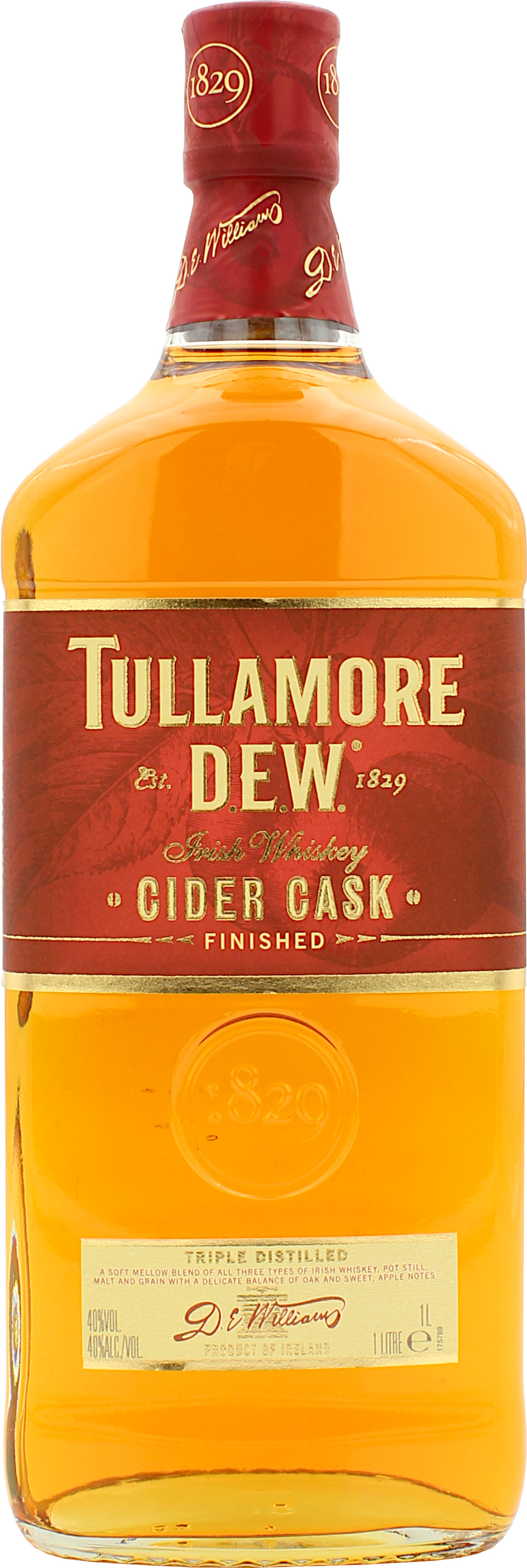 Tullamore Dew Cider Cask Finish 40.0% 1 Liter