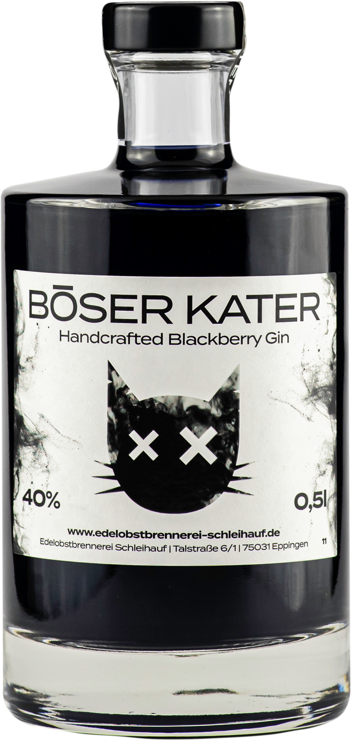 Böser Kater Blackberry Gin 40.0% 0,5l