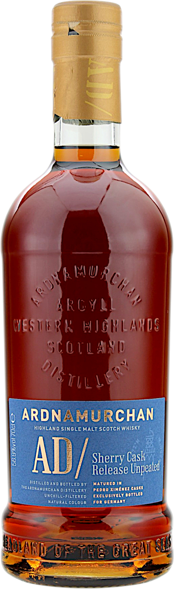 Ardnamurchan Sherry Cask Release Unpeated Germany Exclusive 56.9% 0,7l