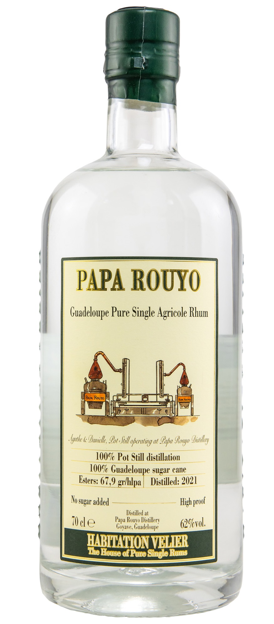 Habitation Velier Papa Rouyo White 62.0% 0,7l