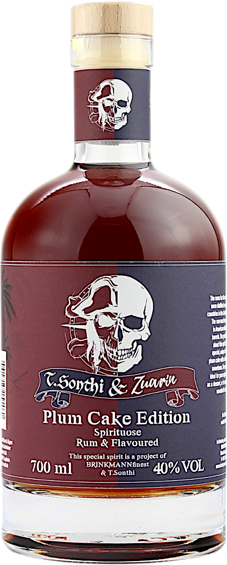T. Sonthi & Ron Zuarin Plum Cake Edition 40.0% 0,7l