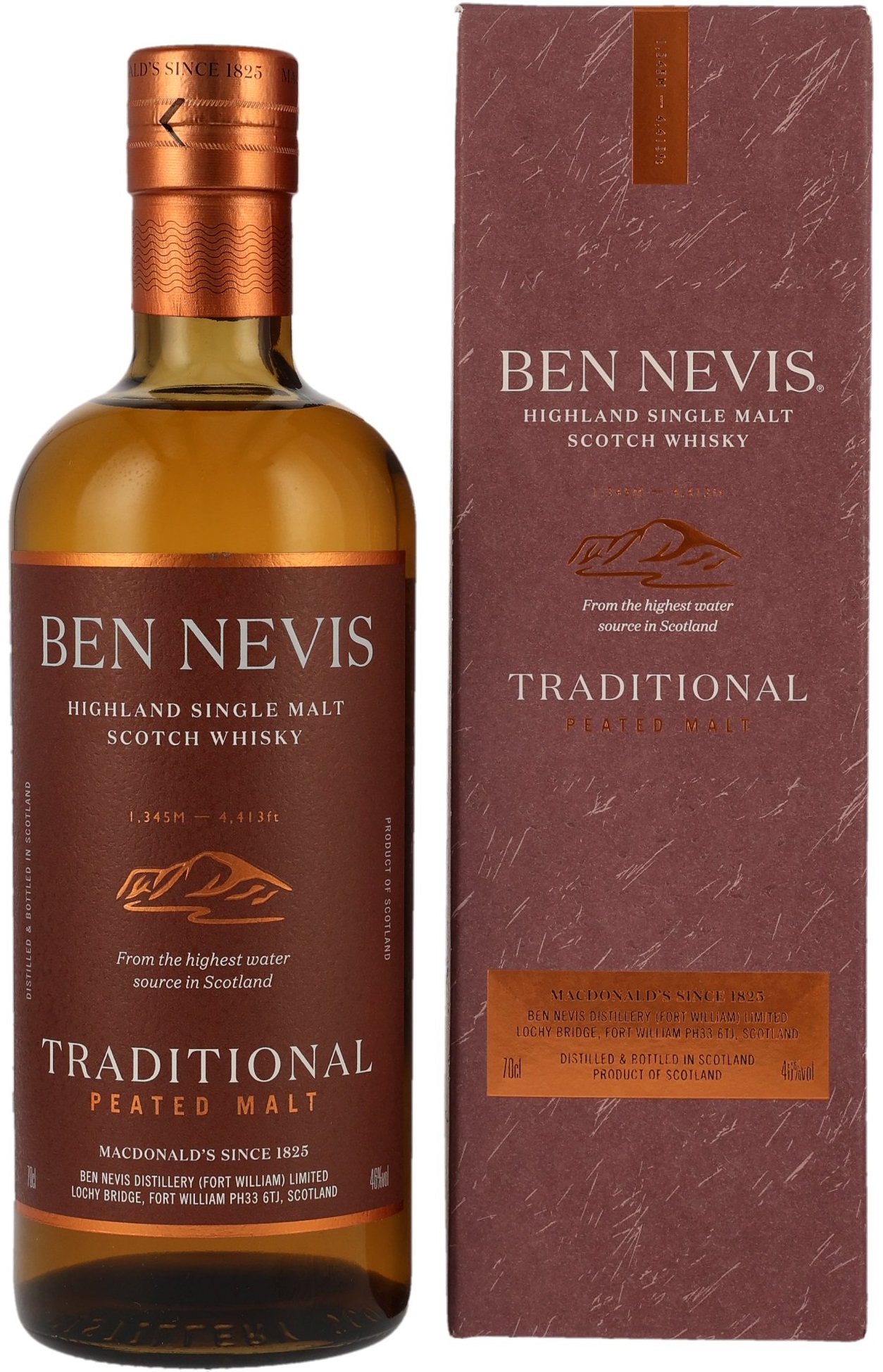 Ben Nevis Traditional Peated 46.0% 0,7l