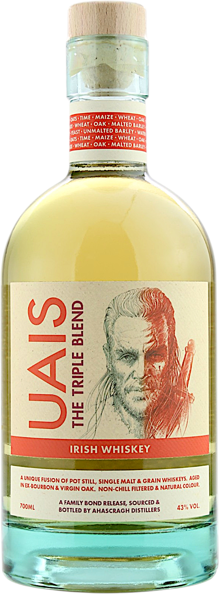 UAIS Irish Whiskey The Triple Blend 43.0% 0,7l