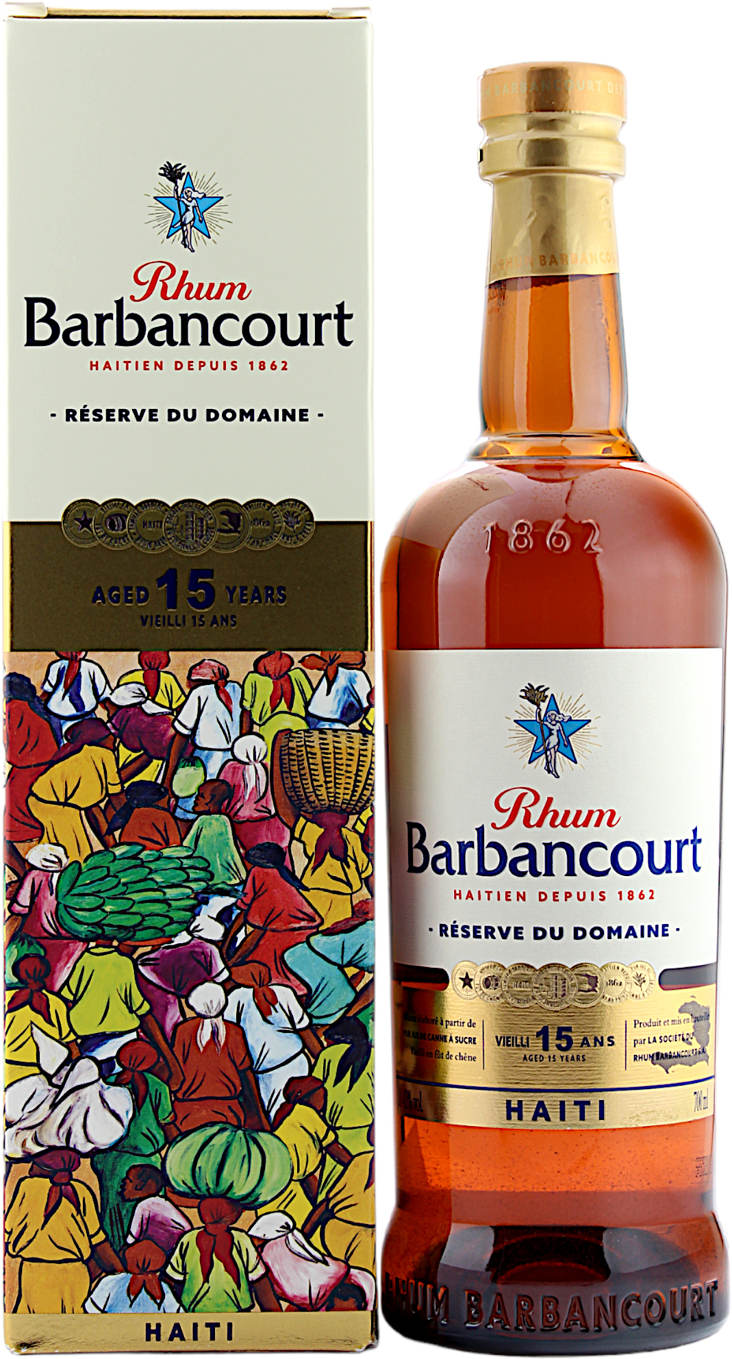 Barbancourt Rhum Estate Reserve 15 Jahre 43.0% 0,7l