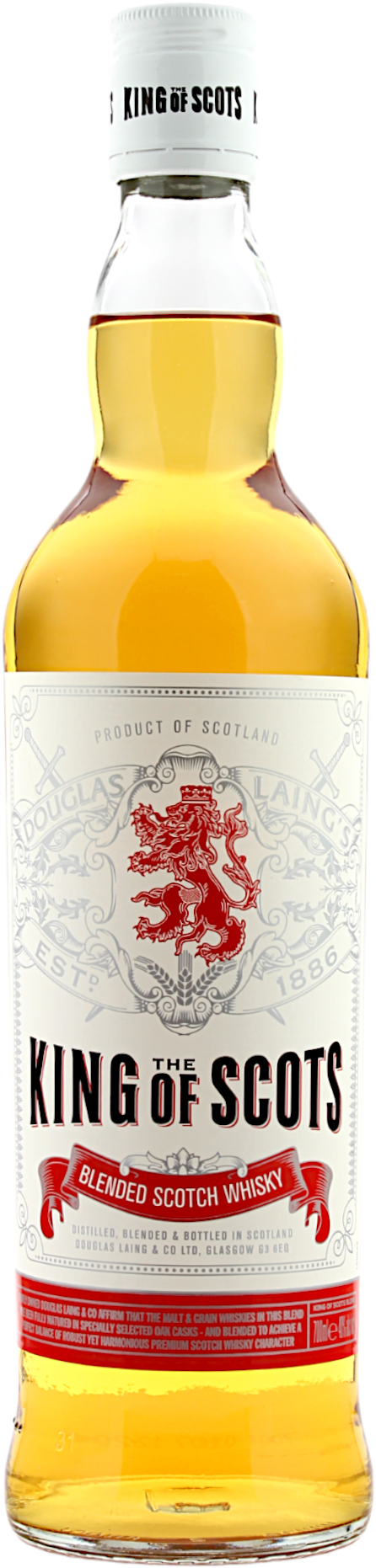 The King of Scots Blended Scotch Whisky 40.0% 0,7l